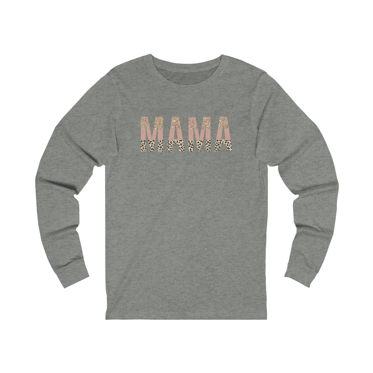 MAMA Leopard print long sleeve tshirt
