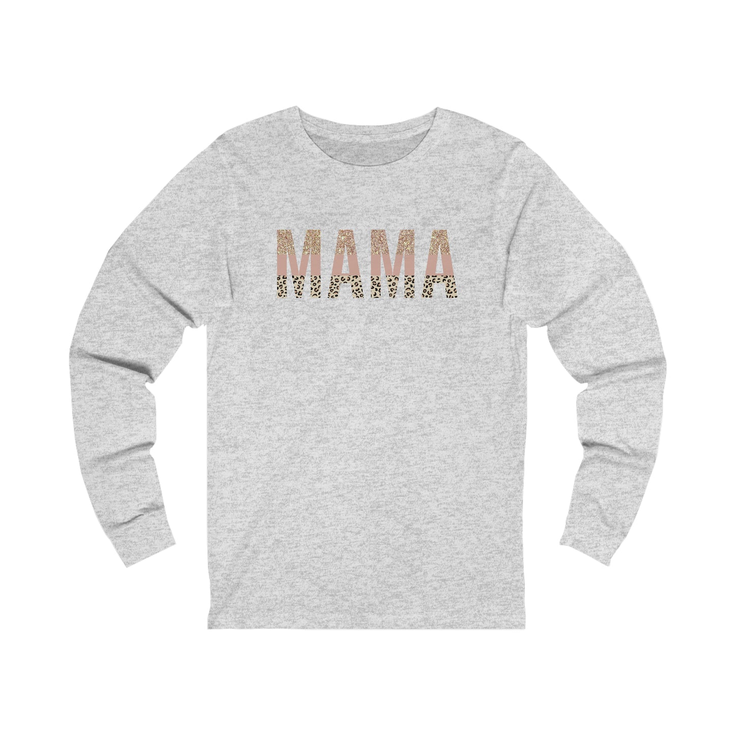 MAMA Leopard print long sleeve tshirt