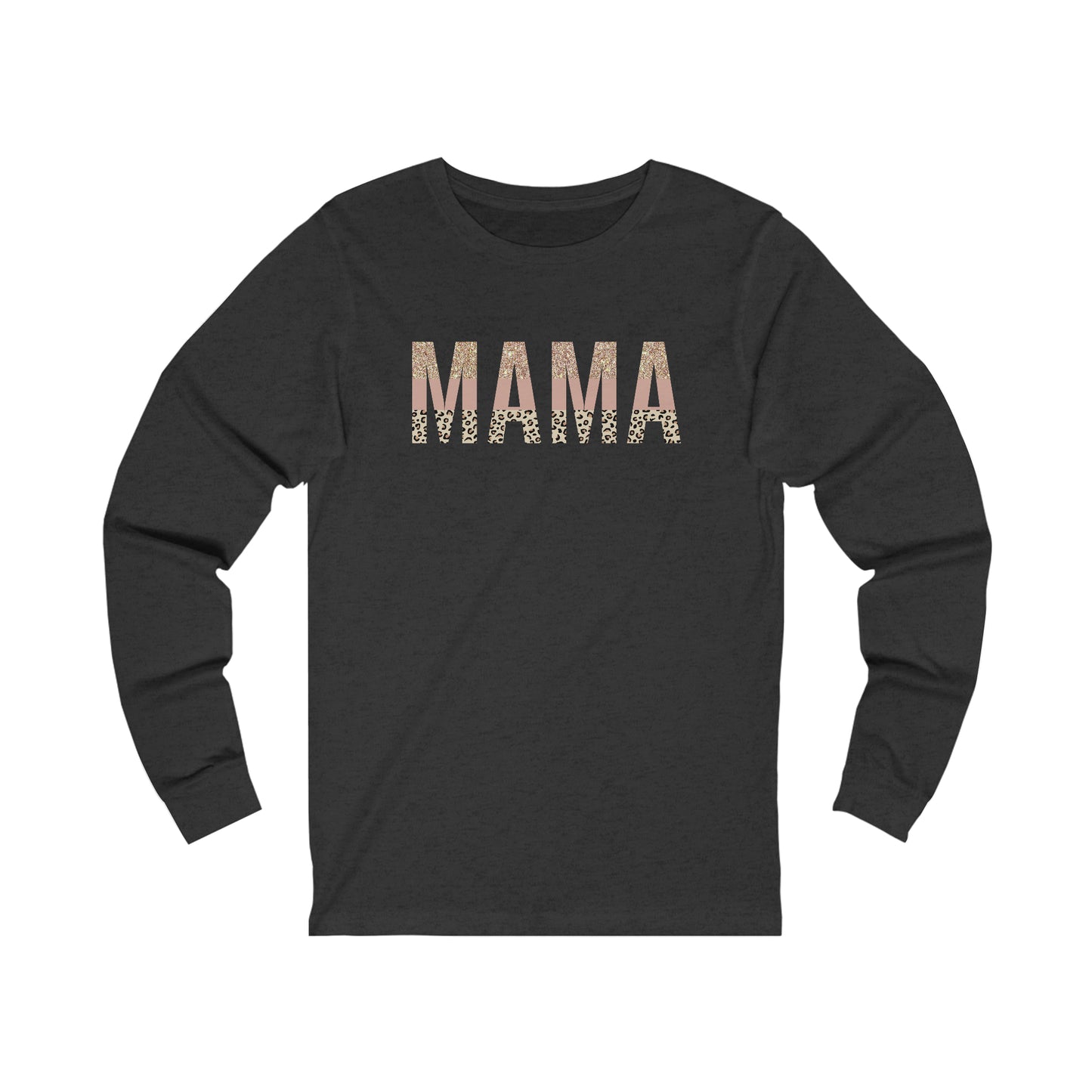 MAMA Leopard print long sleeve tshirt
