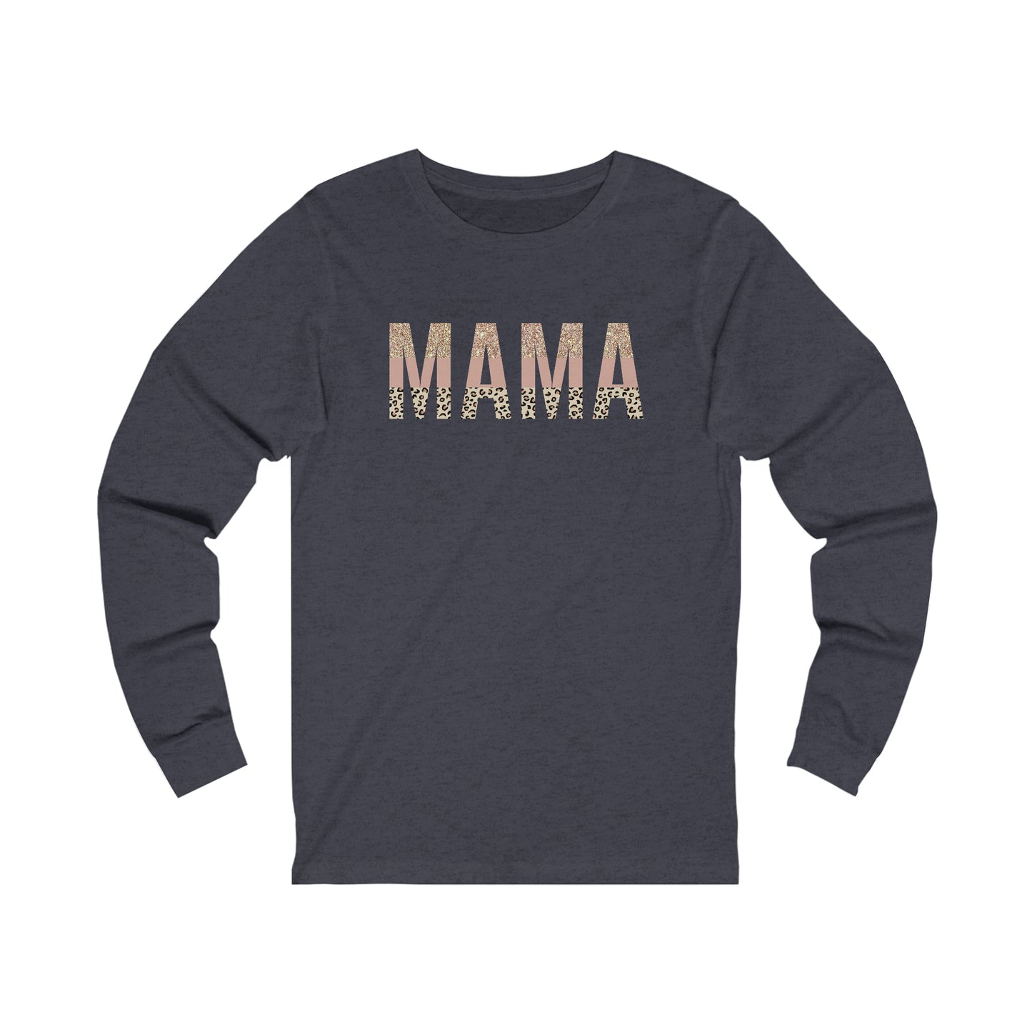 MAMA Leopard print long sleeve tshirt