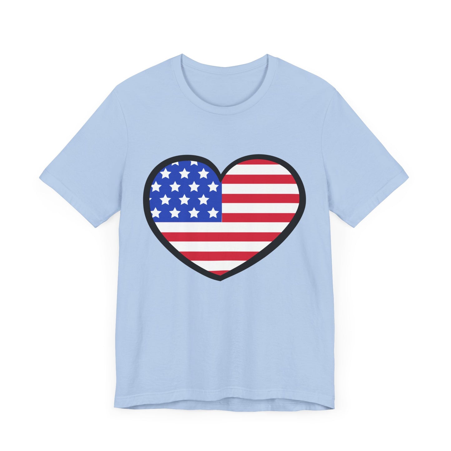 American Heart Jersey Short Sleeve Tee