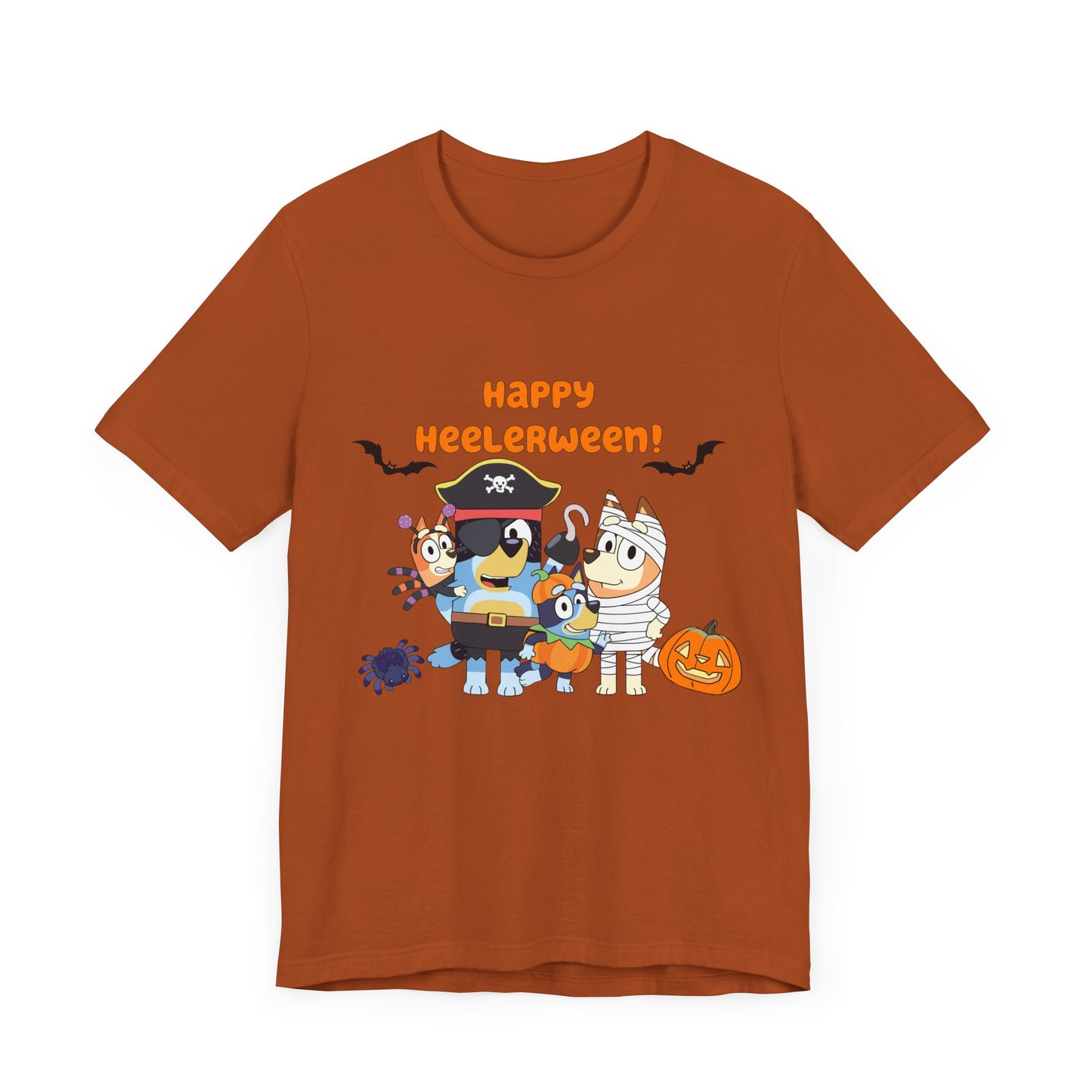 Happy Heelerween Jersey Short Sleeve Tee