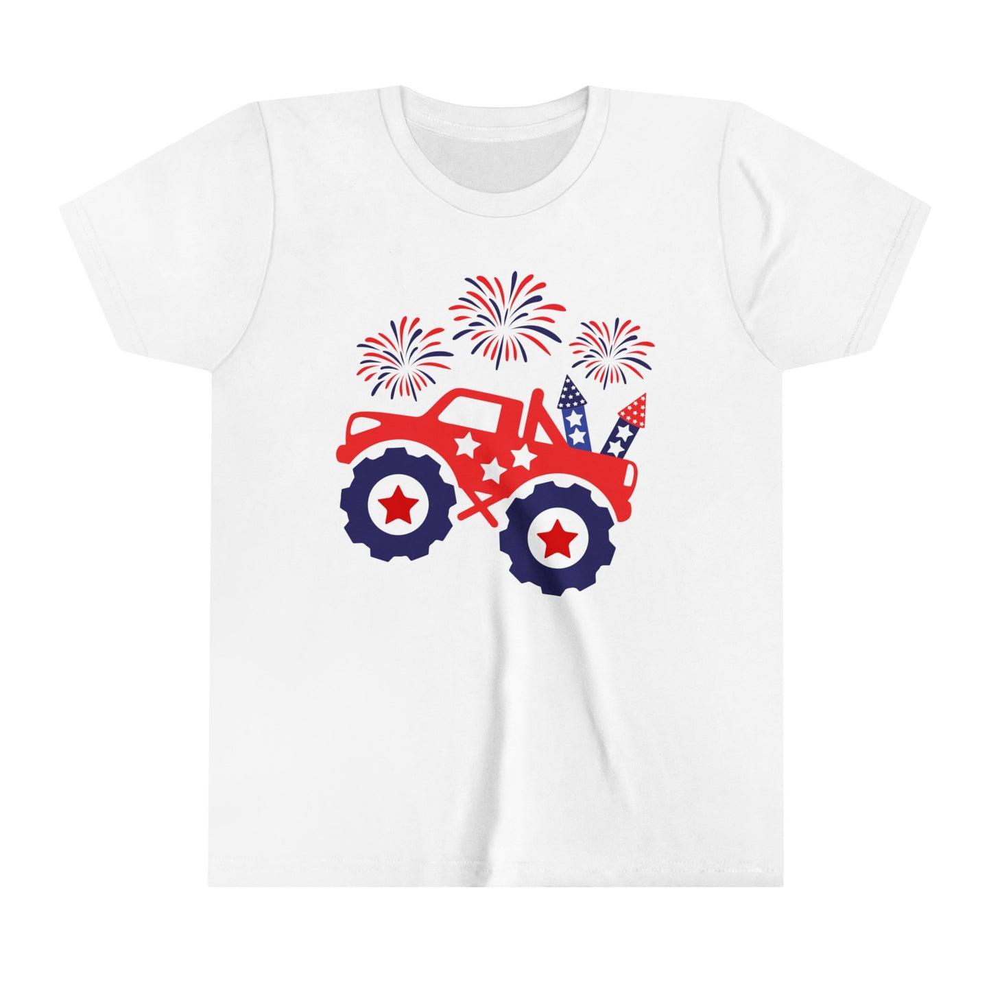 Monster Truck Youth Short Sleeve Tee
