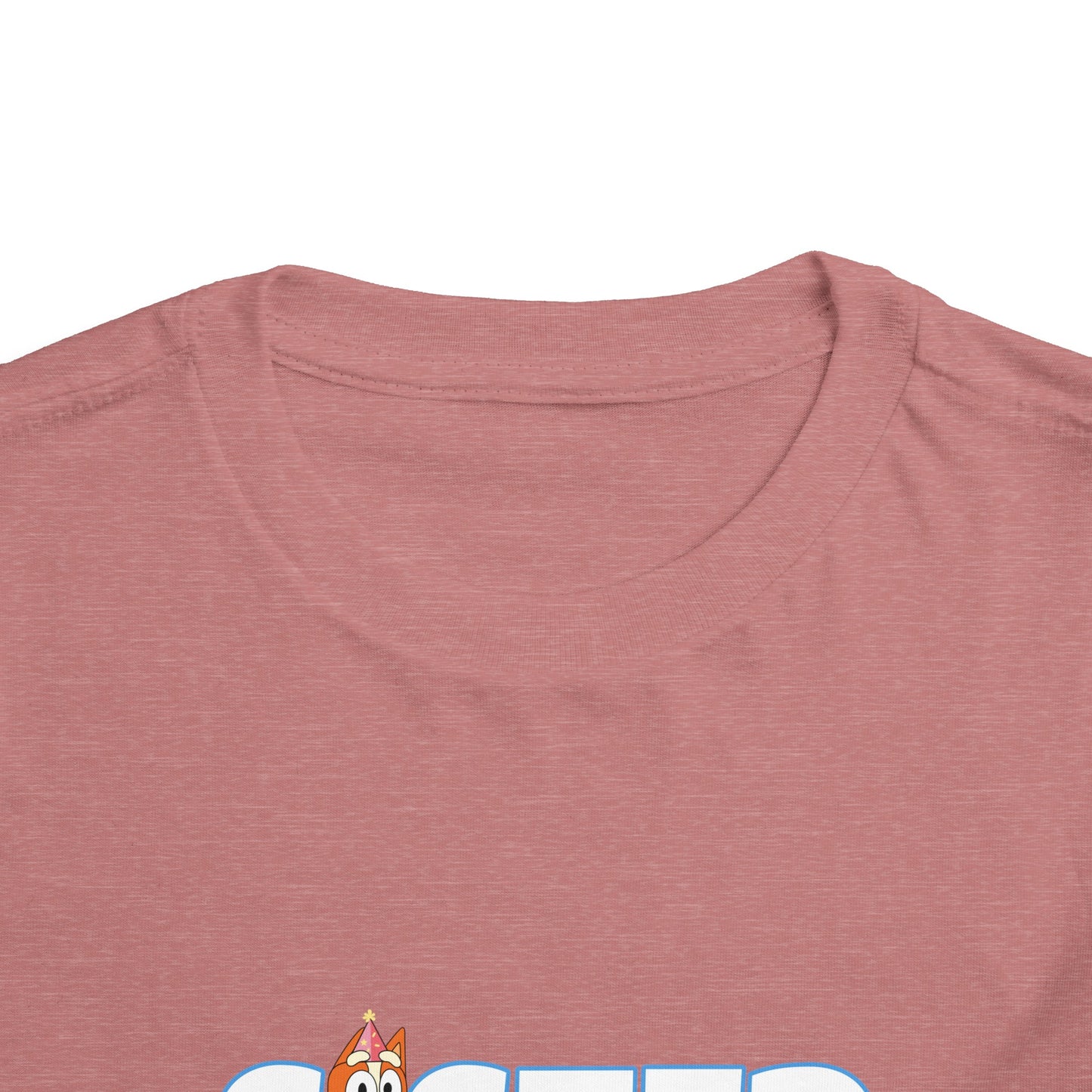 Sister of the Birthday Girl Toddler Short Sleeve Tee