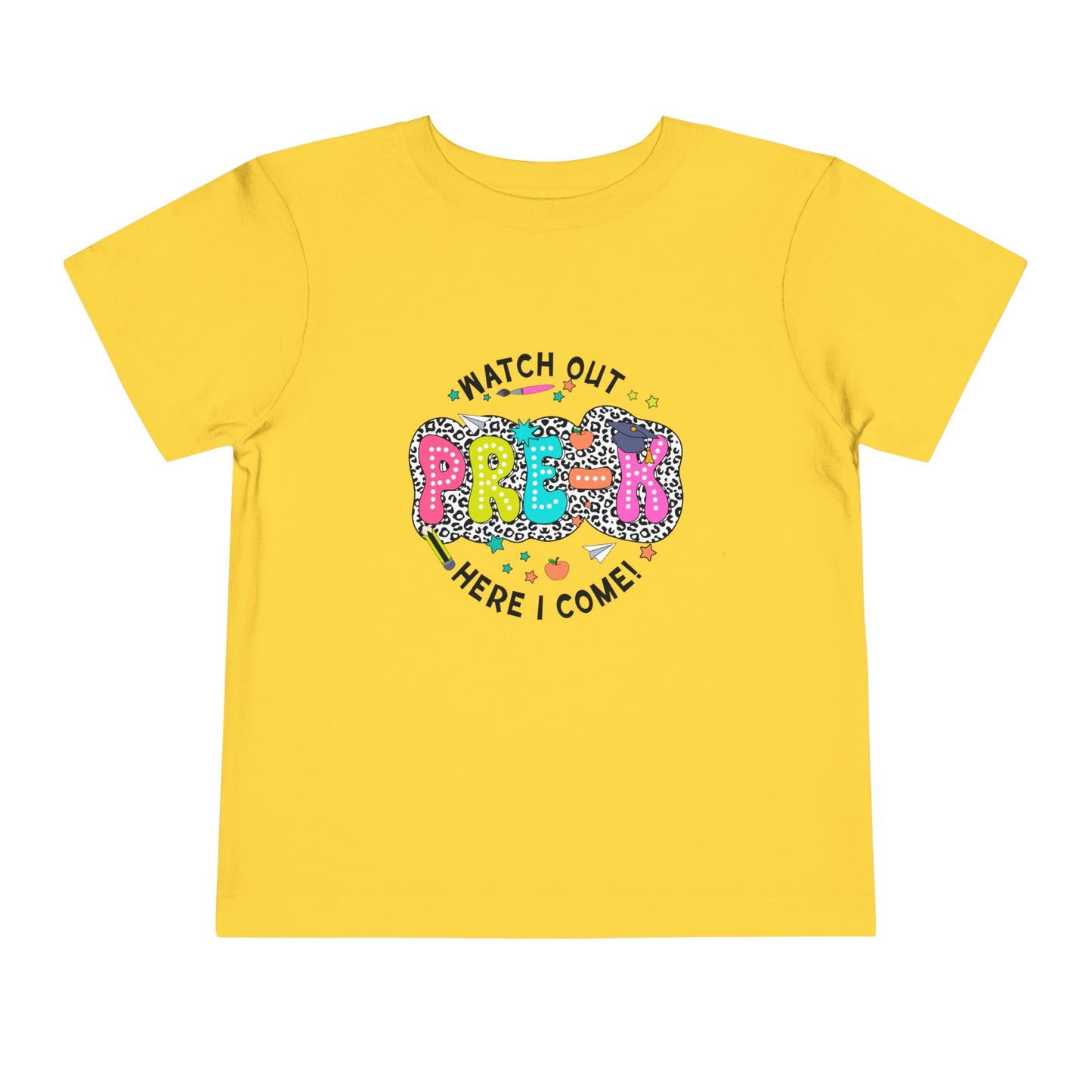 Watch Out Pre-K Toddler Short Sleeve Tee