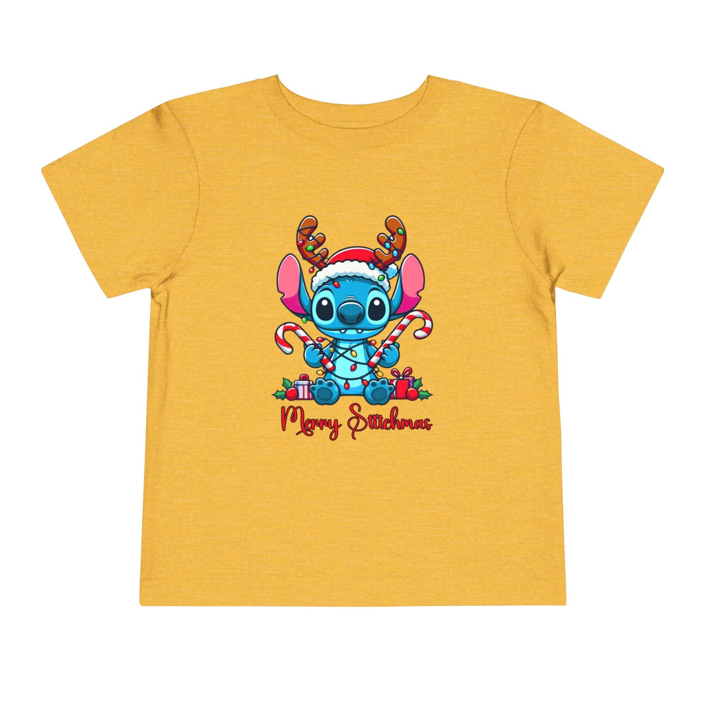 Merry Stitchmas Toddler Short Sleeve Tee