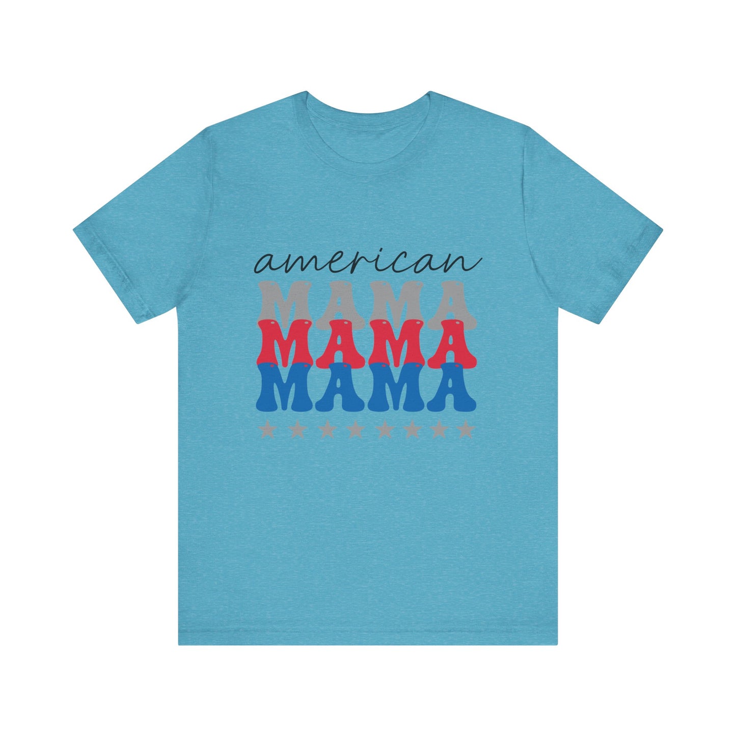 American Mama Jersey Short Sleeve Tee