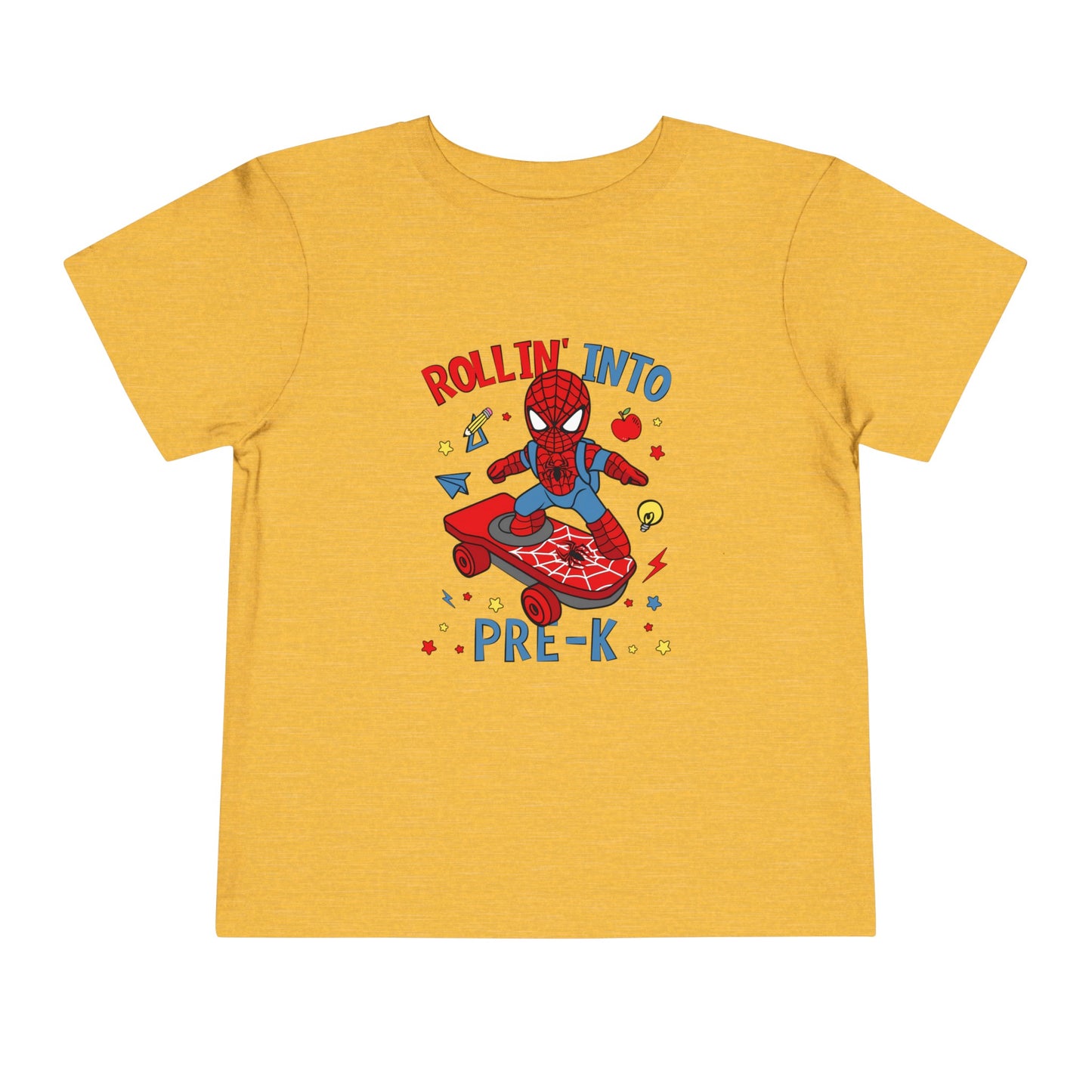 Rollin' Into Pre-K Toddler Short Sleeve Tee