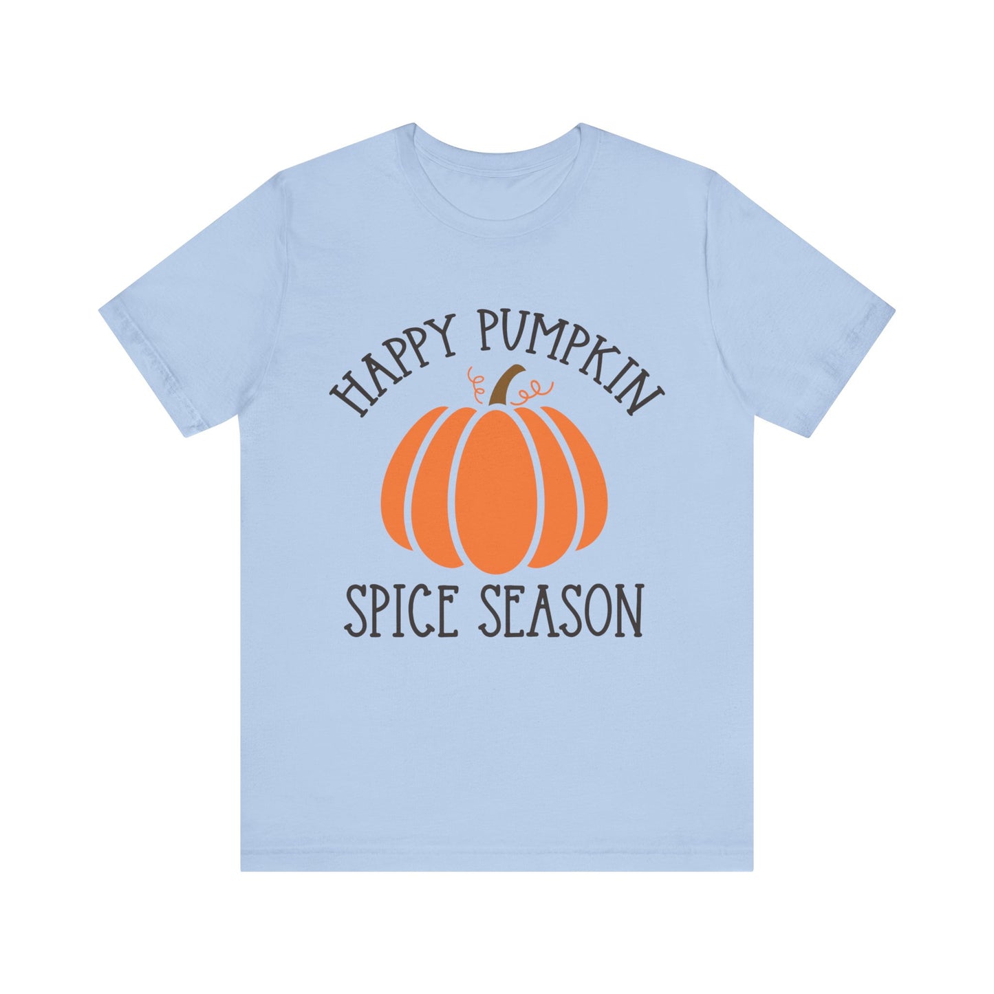 Happy Pumpkin Spice Season Jersey Short Sleeve Tee