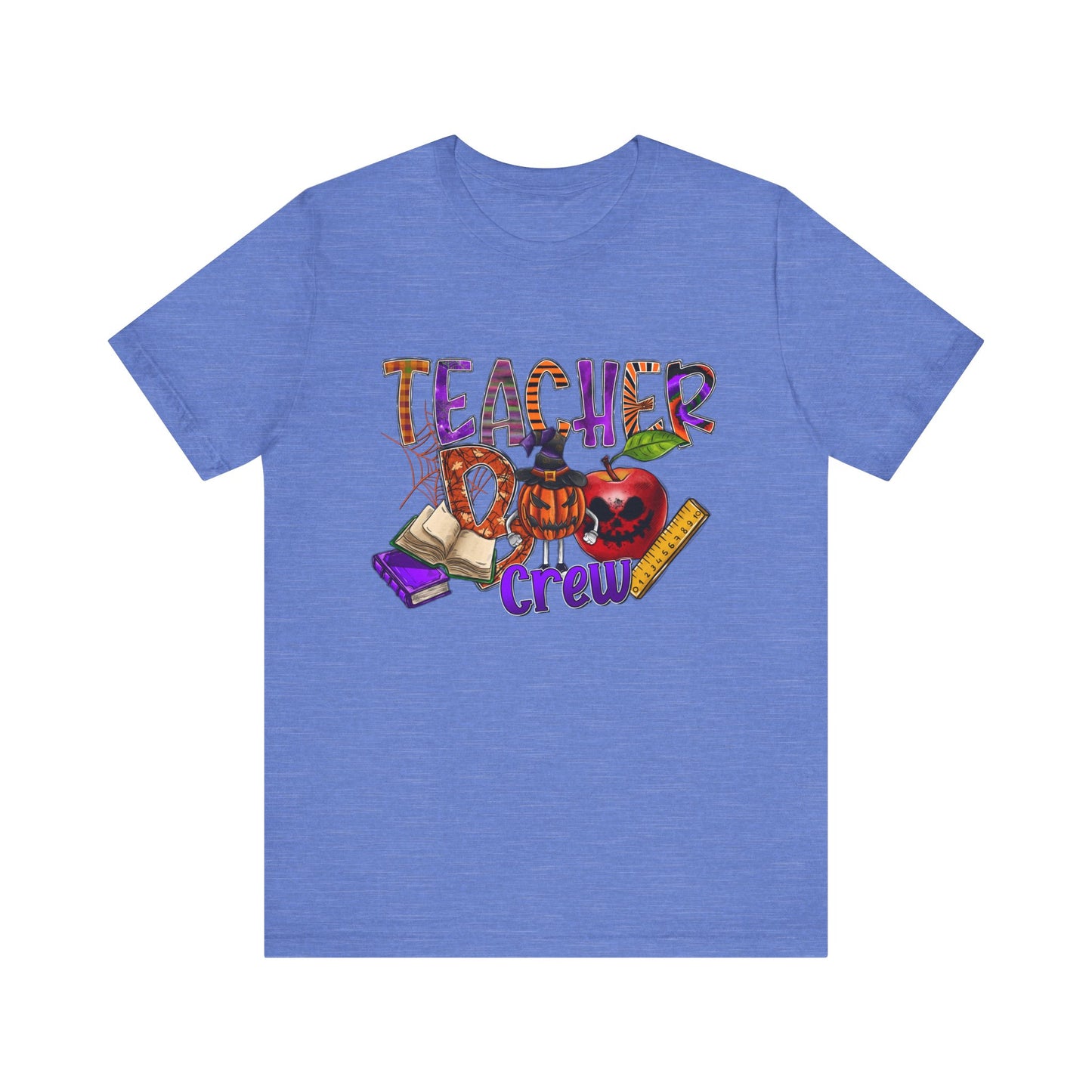 Teacher Boo Crew Jersey Short Sleeve Tee