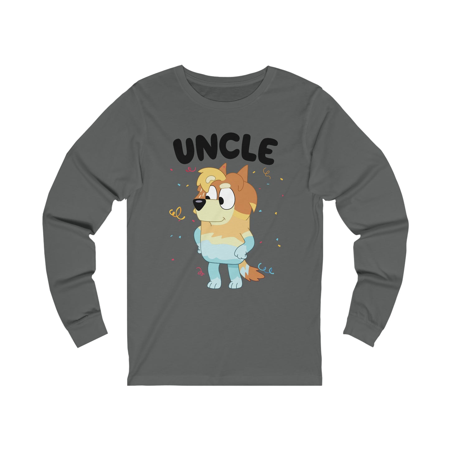 Uncle Bluey Birthday Long sleeve Tshirt