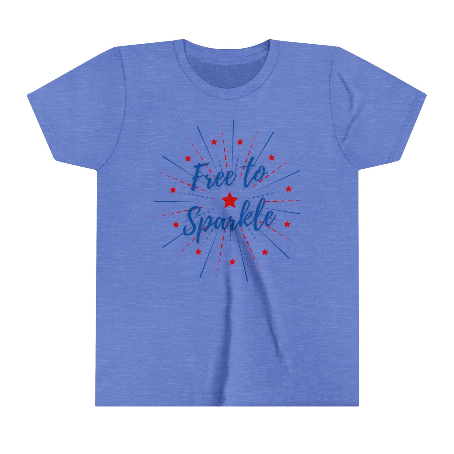 Free to Sparkle Youth Short Sleeve Tee