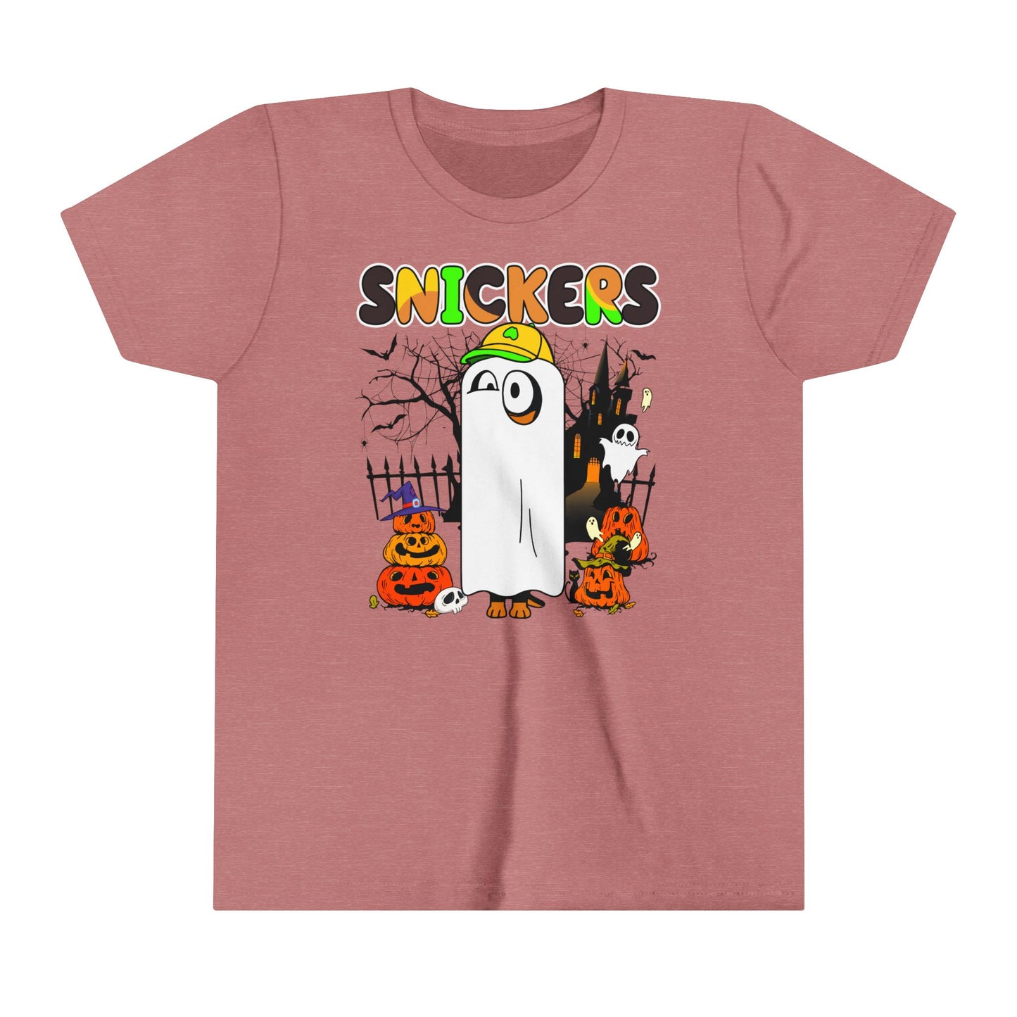 Snickers Ghost Youth Short Sleeve Tee