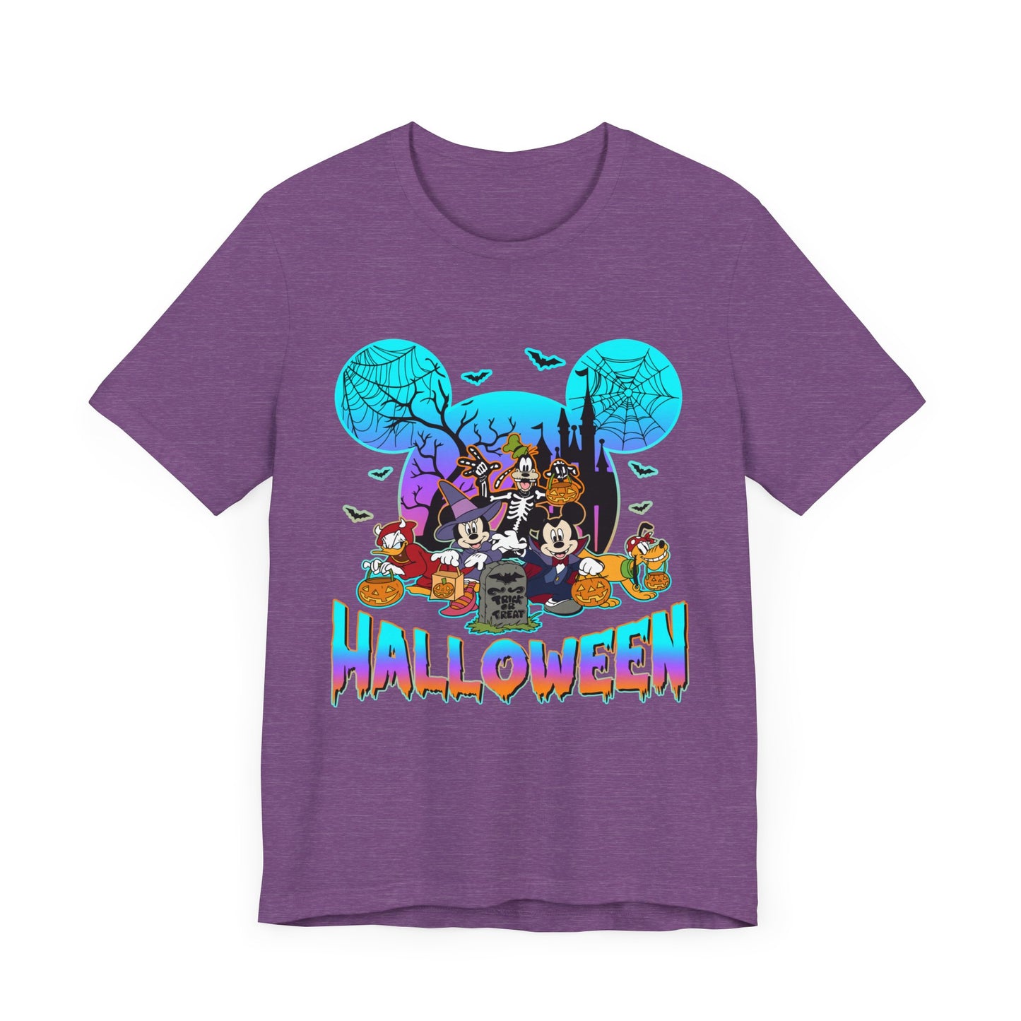 Halloween Mickey and Friends Jersey Short Sleeve Tee