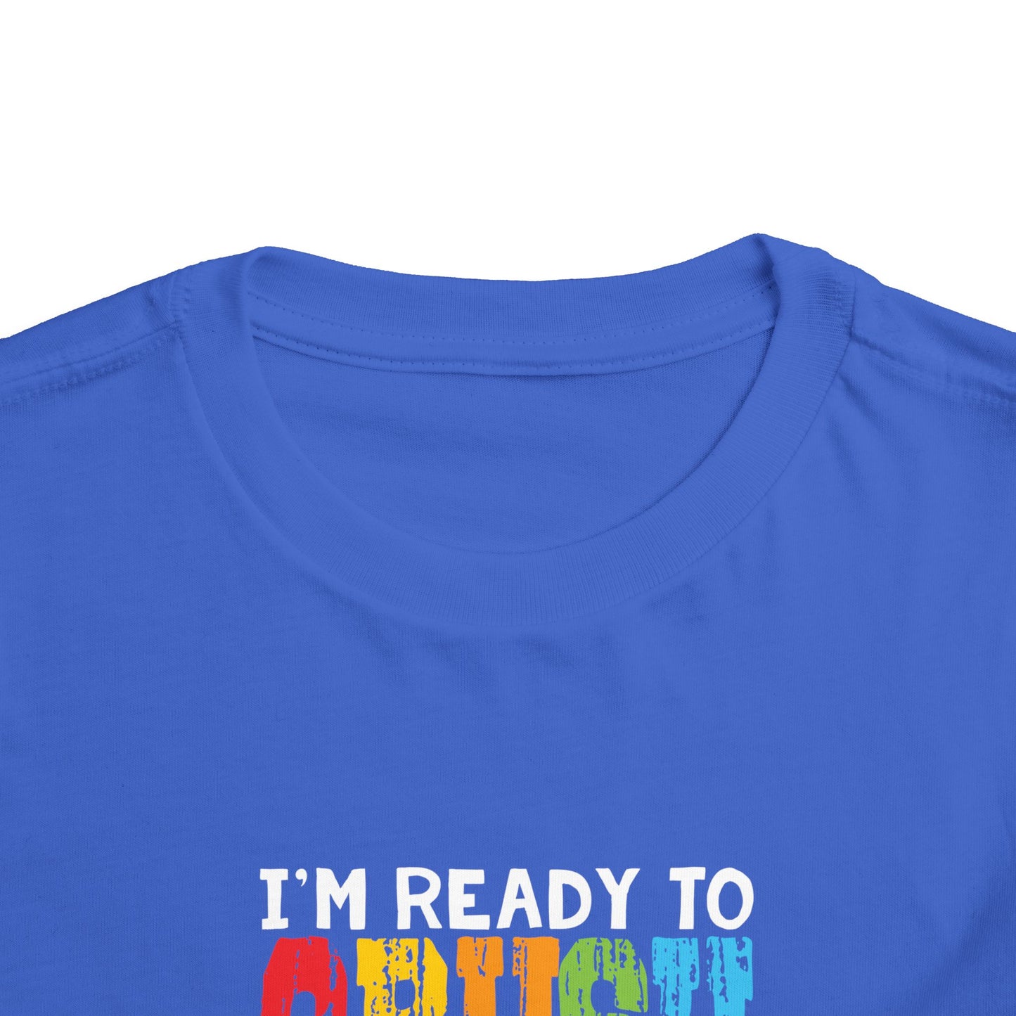 I'm Ready to Crush Kindergarten Toddler Short Sleeve Tee