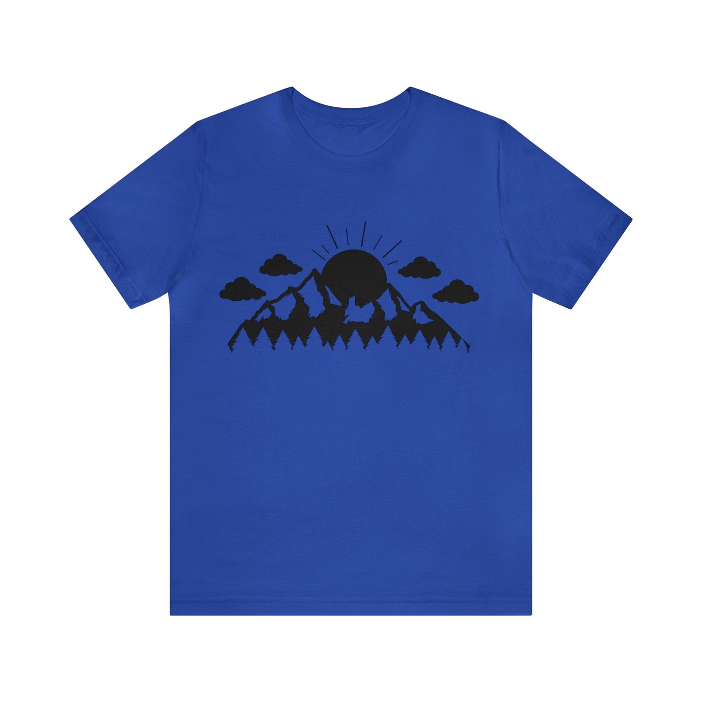 Forest - Mountain - Sun Short Sleeve Tshirt
