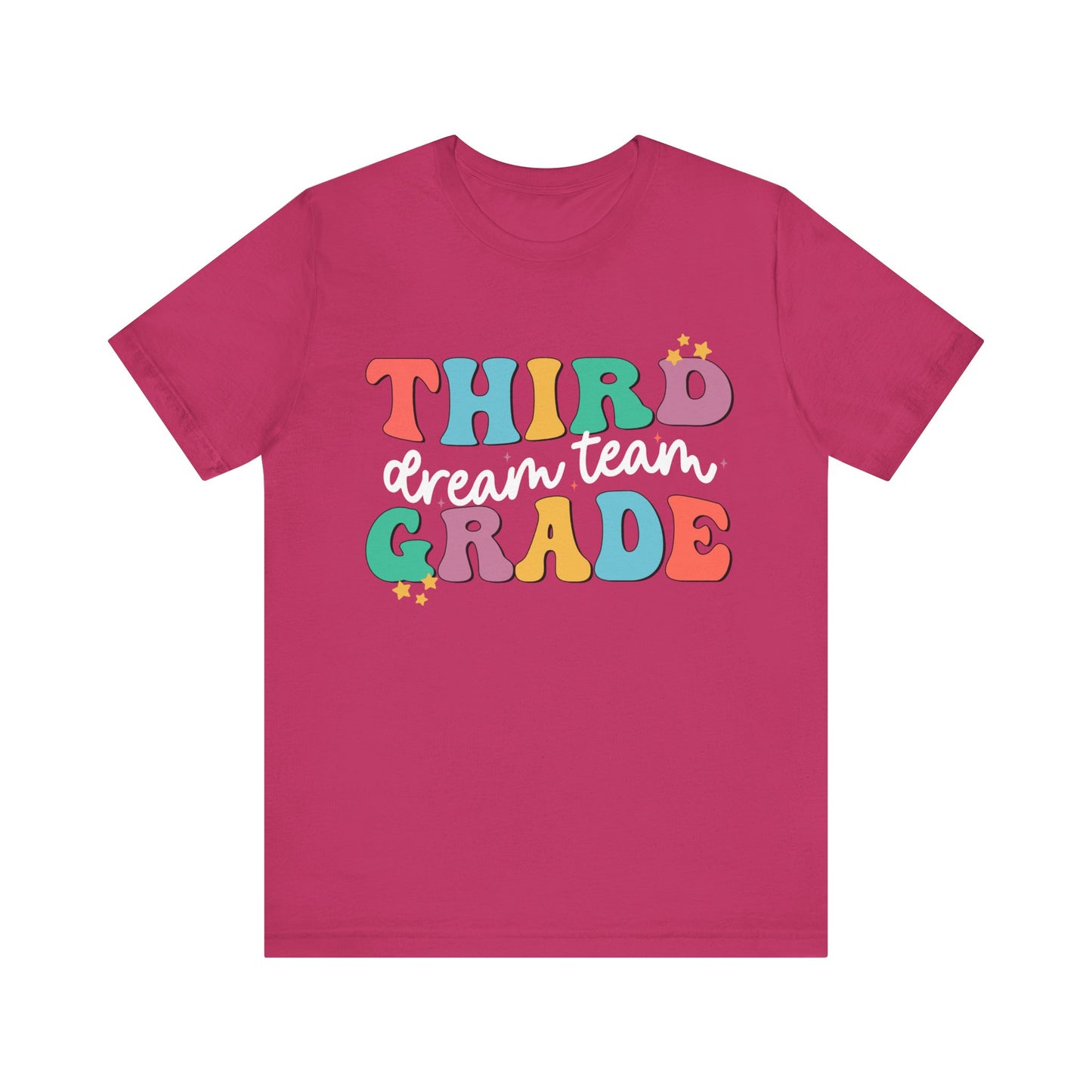 Third Grade Dream Team Jersey Short Sleeve Tee