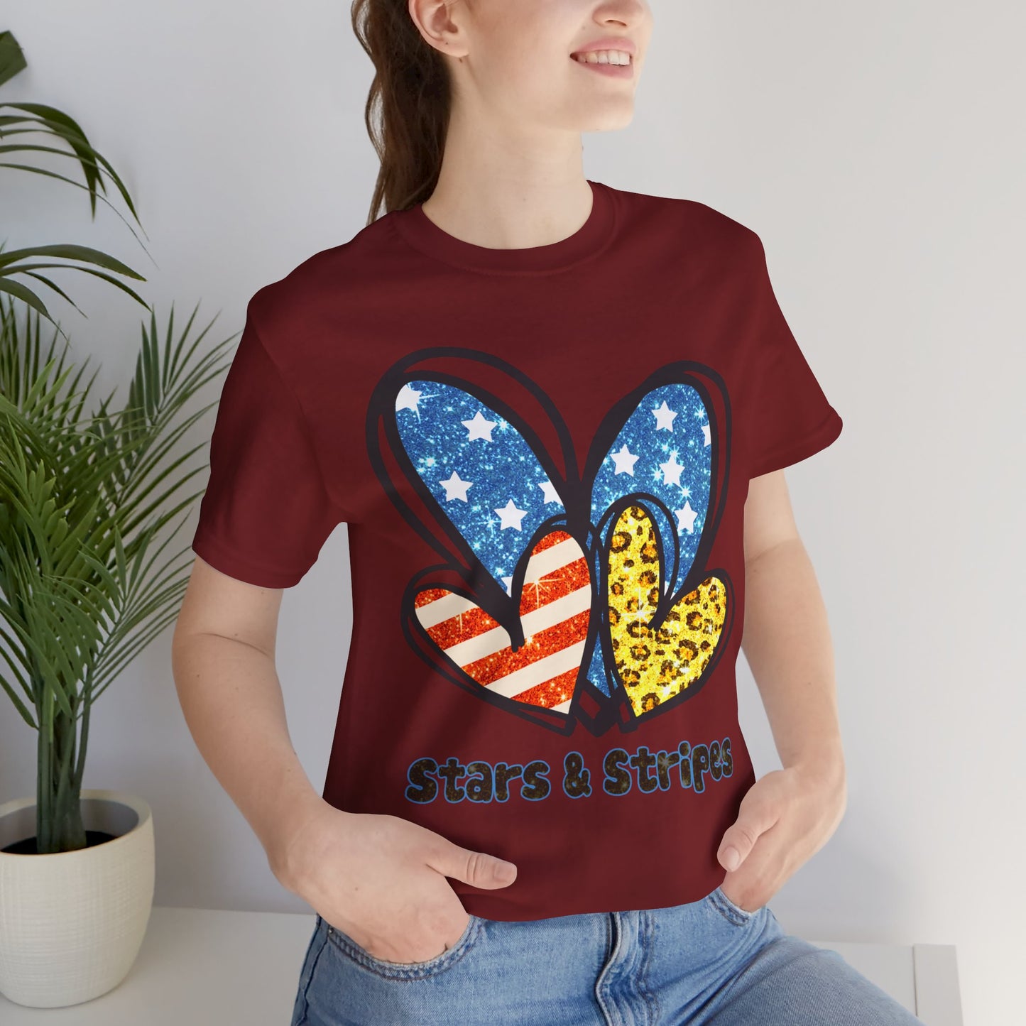 Stars and Stripes Short Sleeve Tee