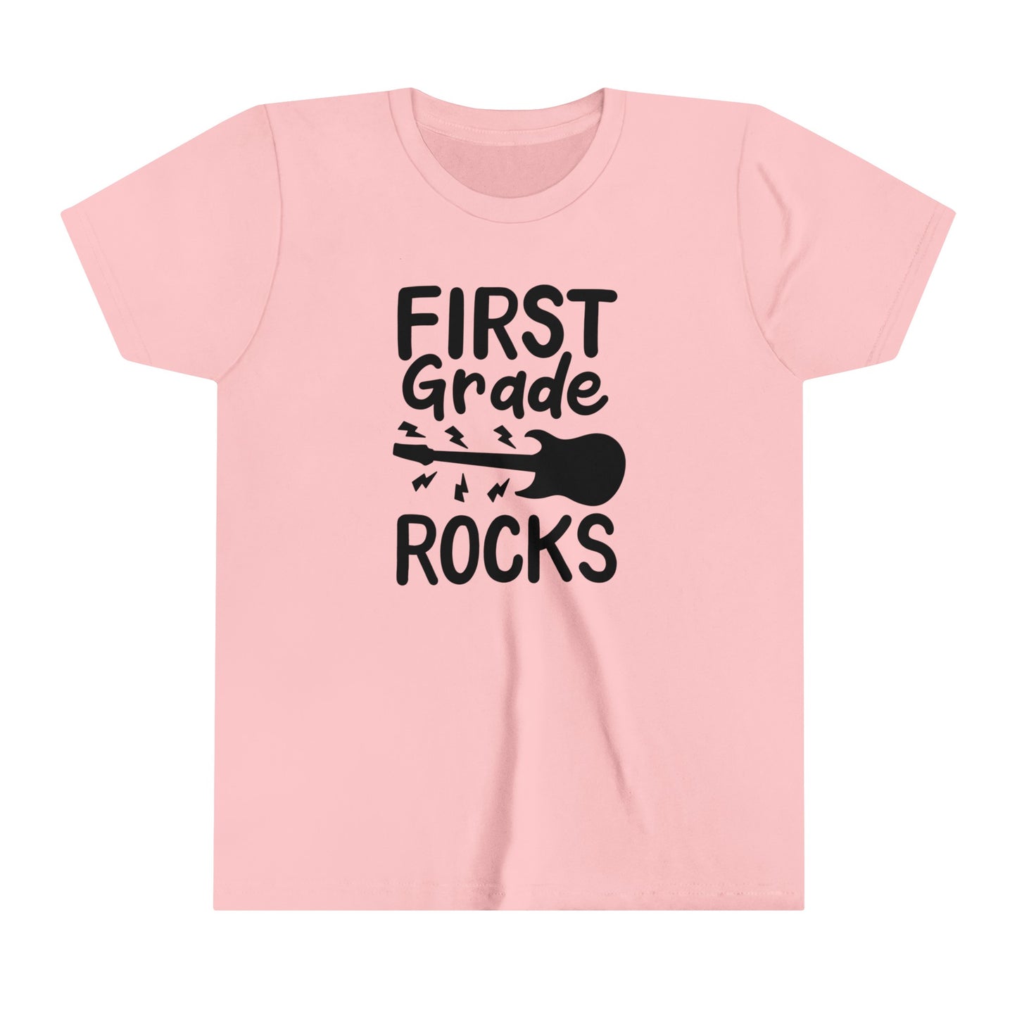 First Grade Rocks Youth Short Sleeve Tee