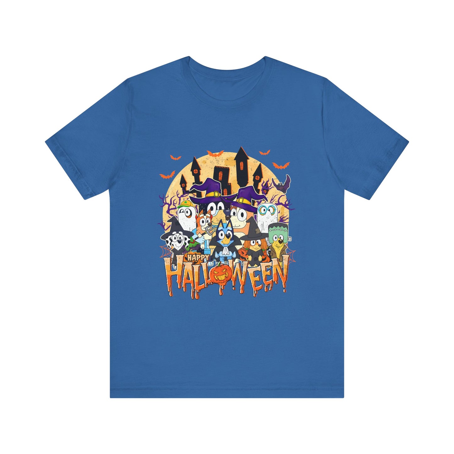 Happy Halloween Jersey Short Sleeve Tee