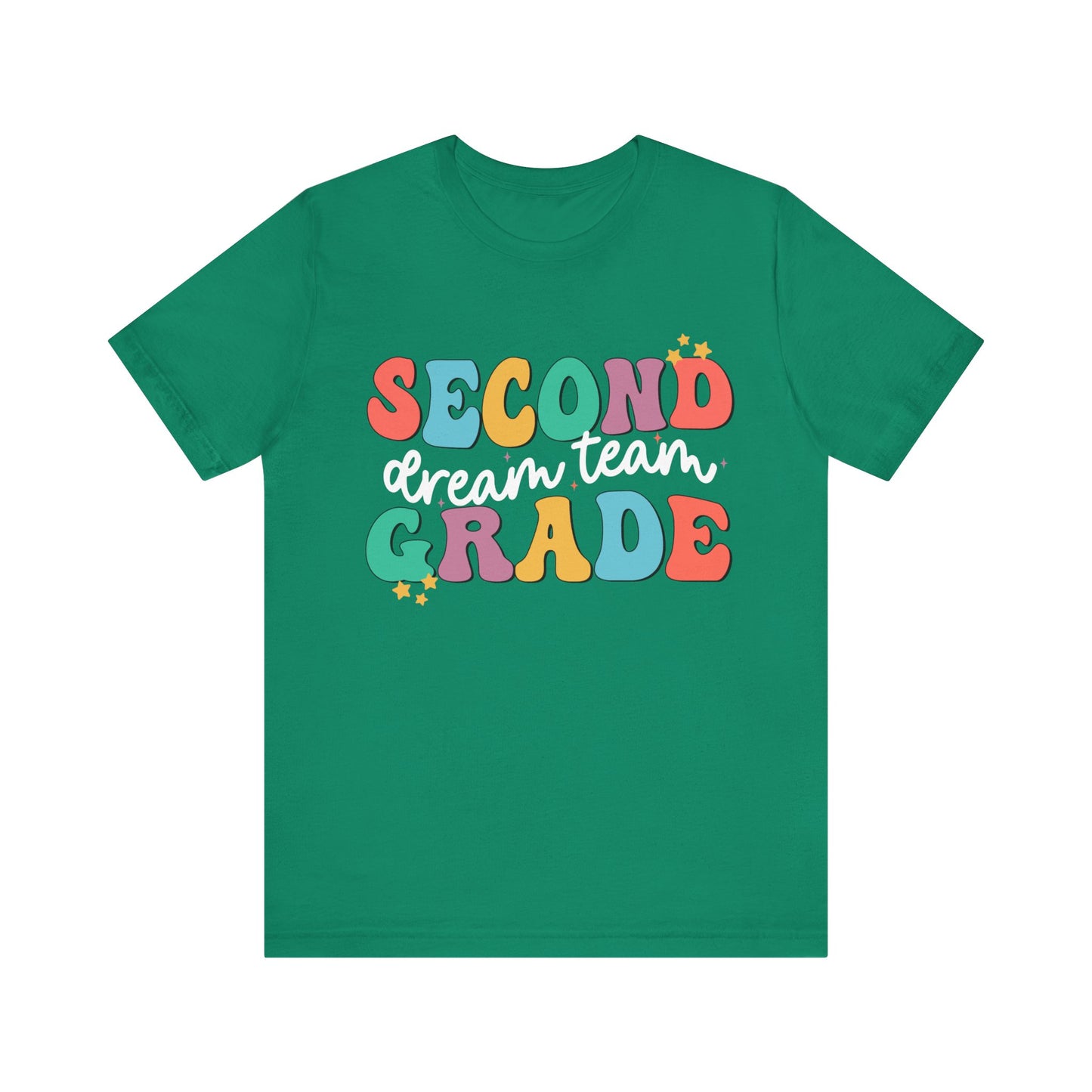 Second Grade Dream Team Jersey Short Sleeve Tee