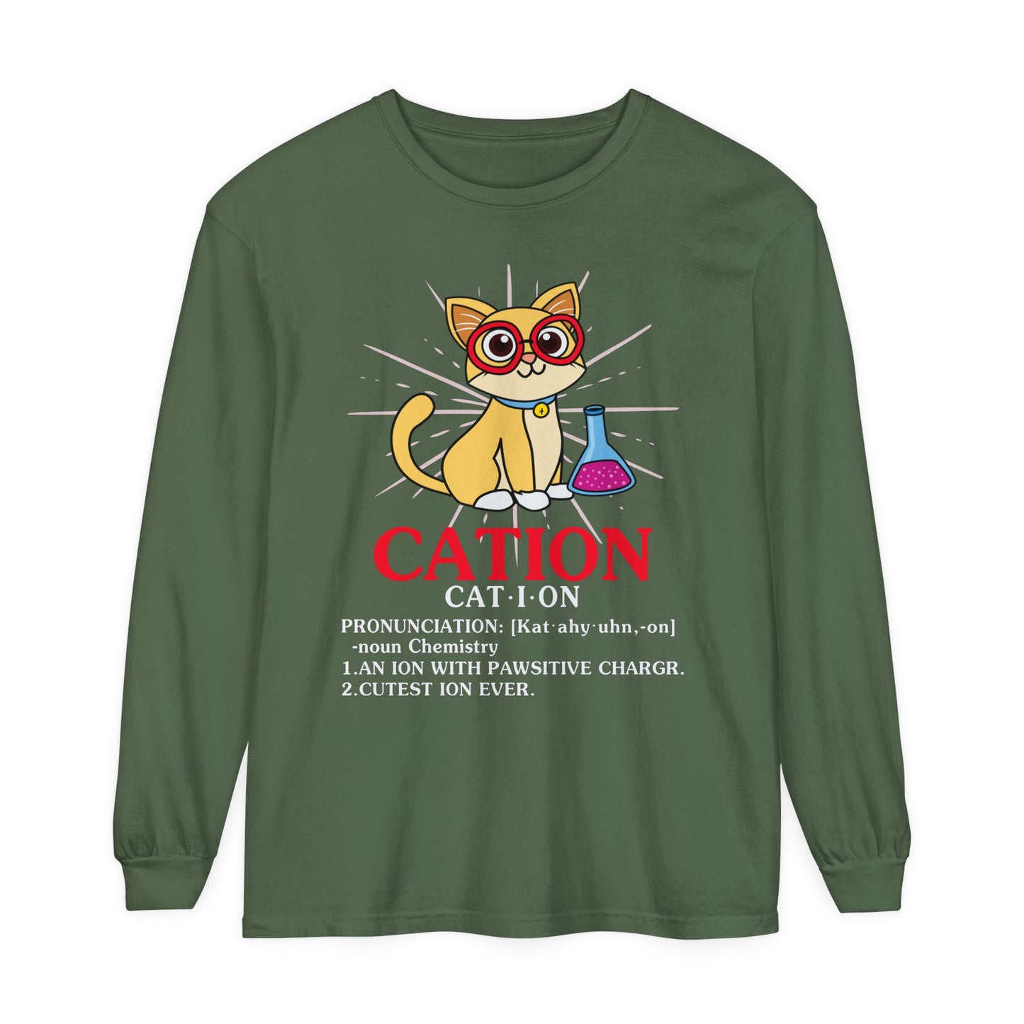 Cat-Ion Long Sleeve T-Shirt