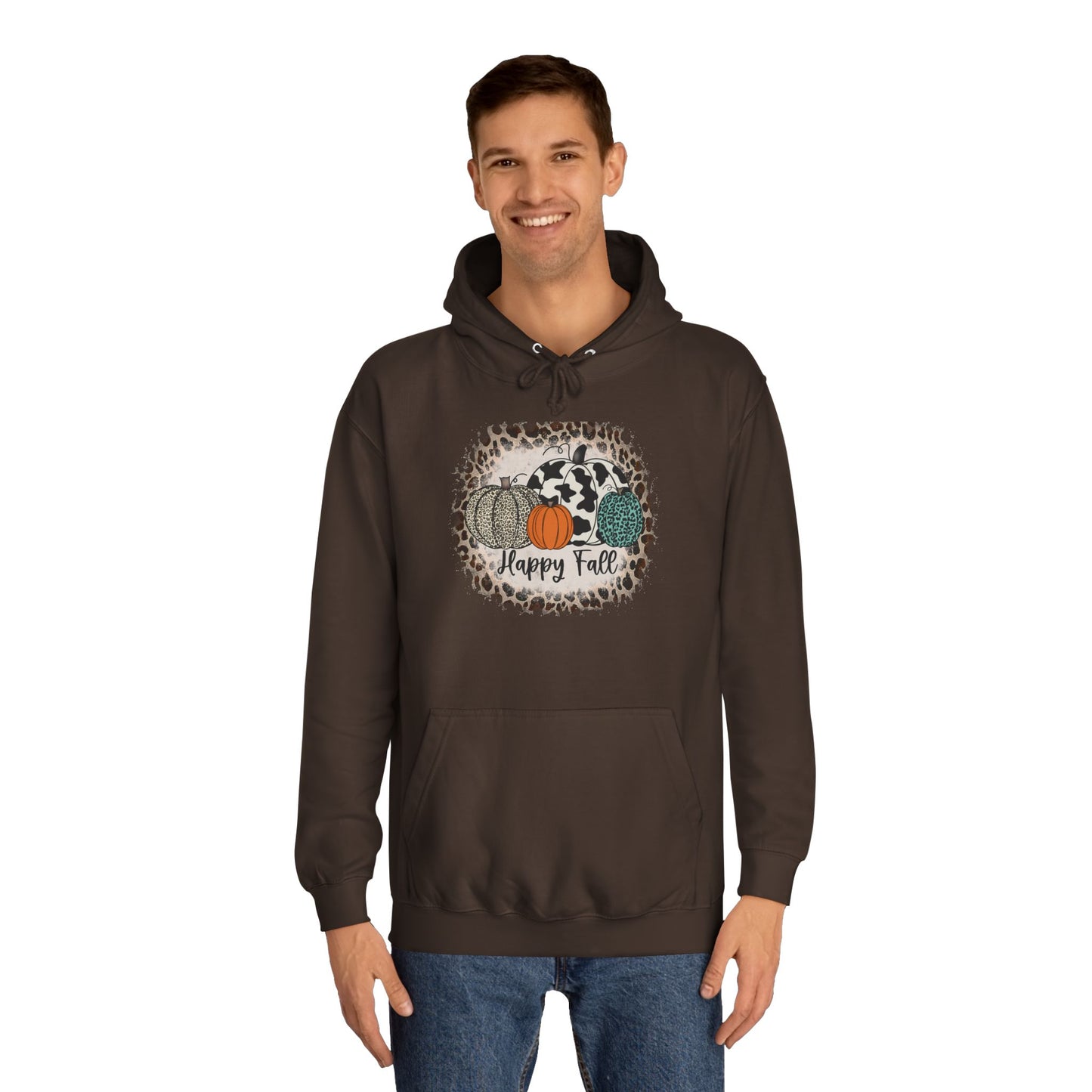 Happy Fall College Hoodie