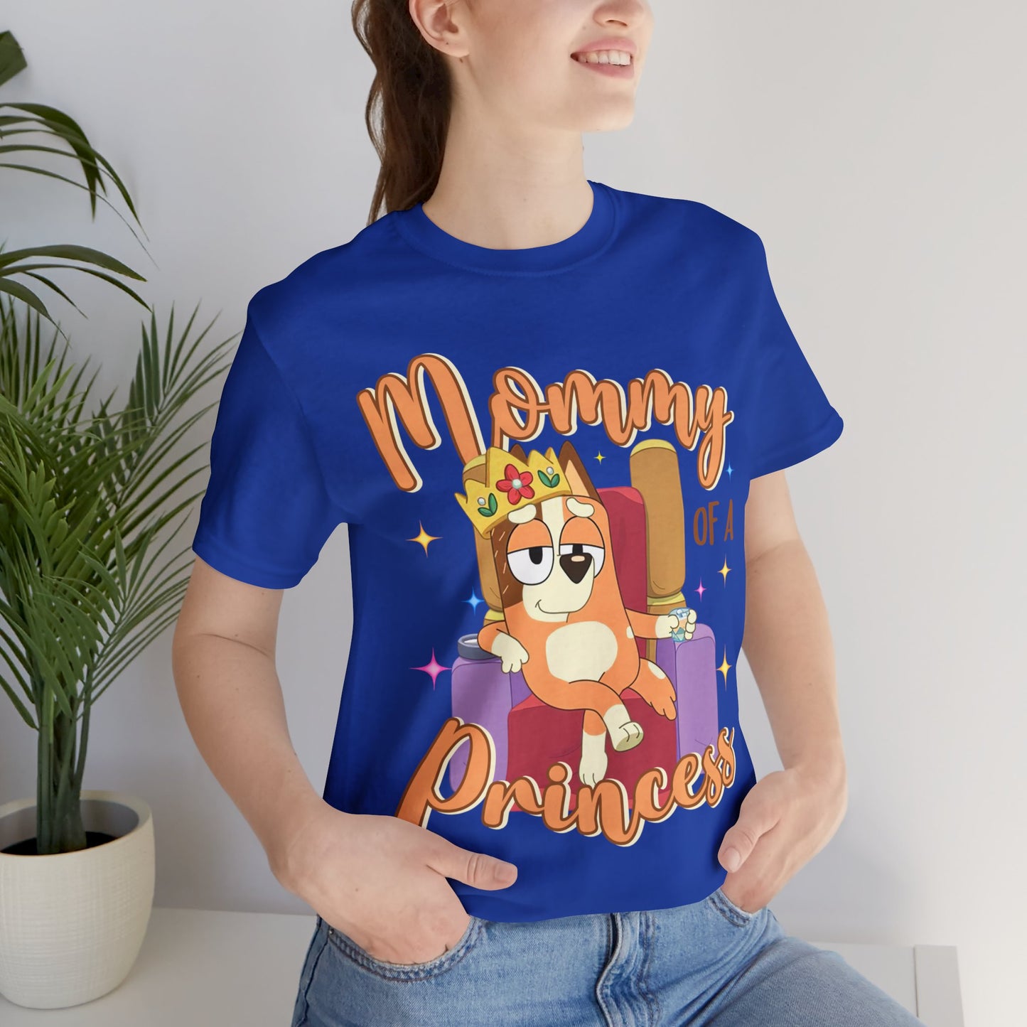 Mommy of a Princess Short Sleeve Tshirt
