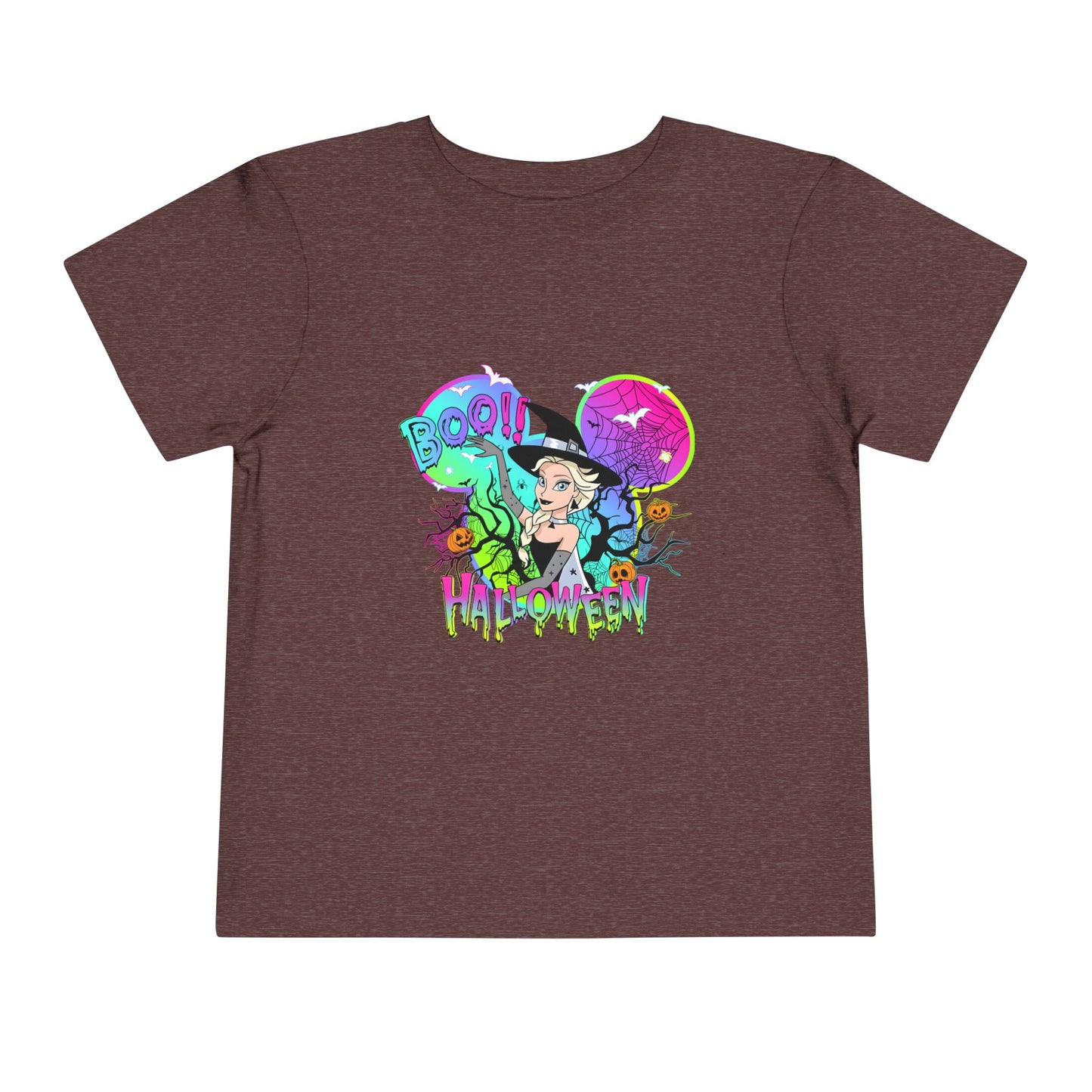 Elsa Boo! Halloween Toddler Short Sleeve Tee