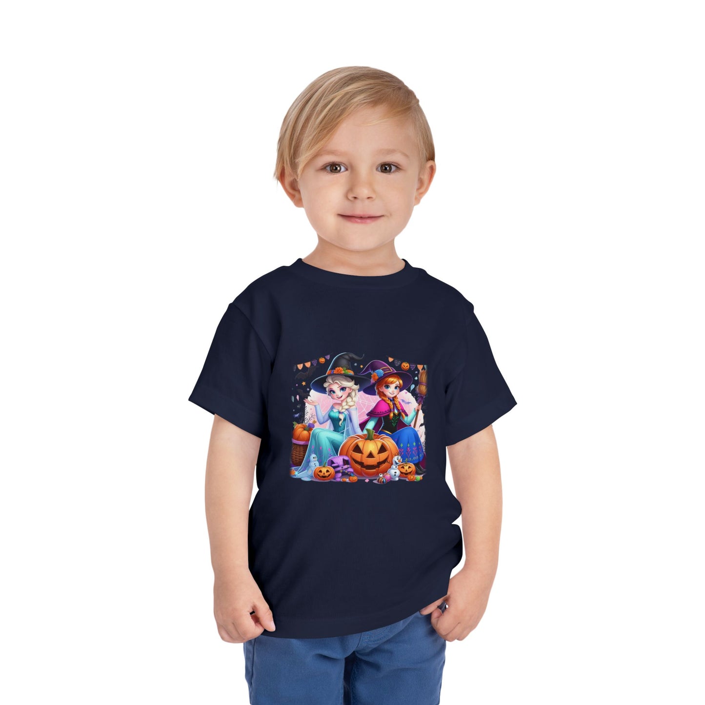 Elsa & Anna Toddler Short Sleeve Tee