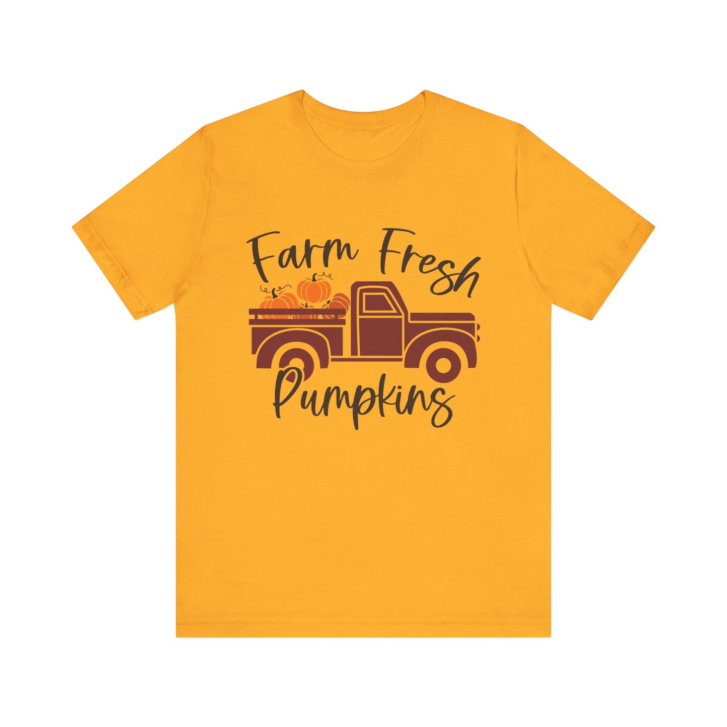 Farm Fresh Pumpkins Jersey Short Sleeve Tee