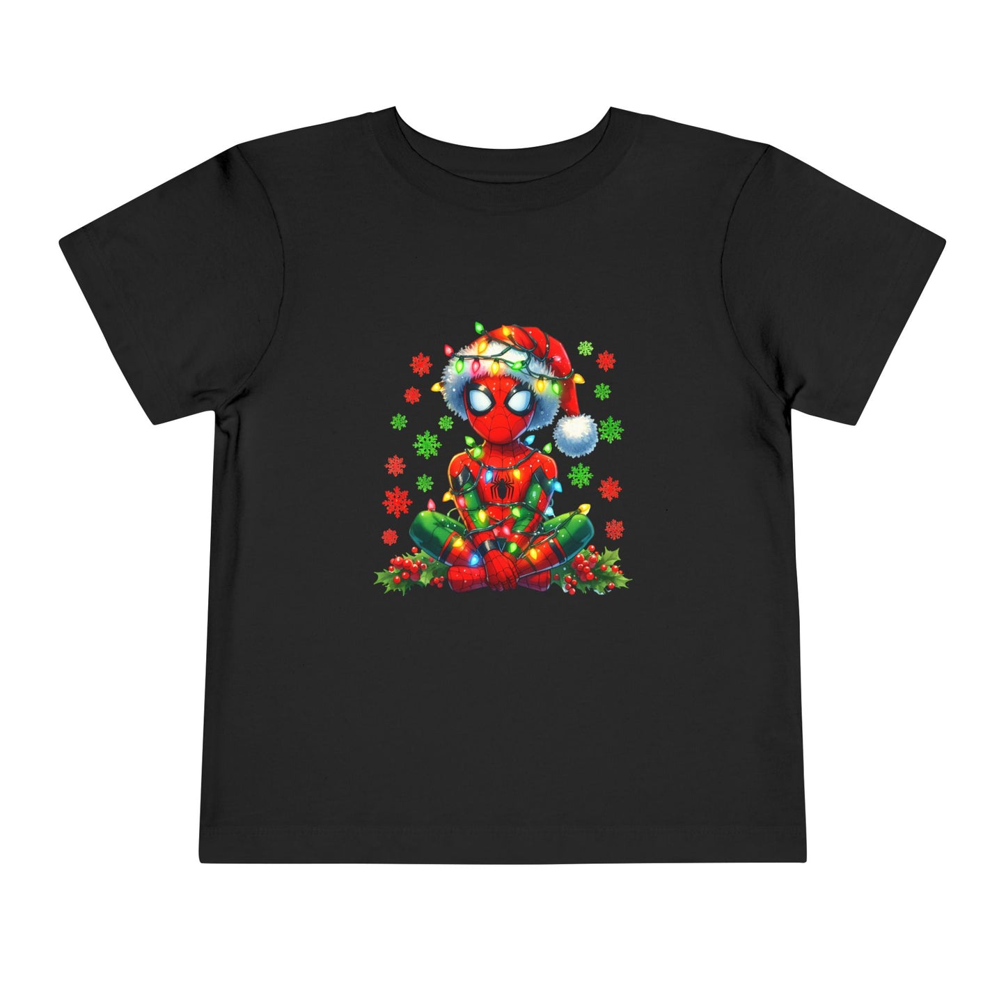 Spidey Christmas Toddler Short Sleeve Tee