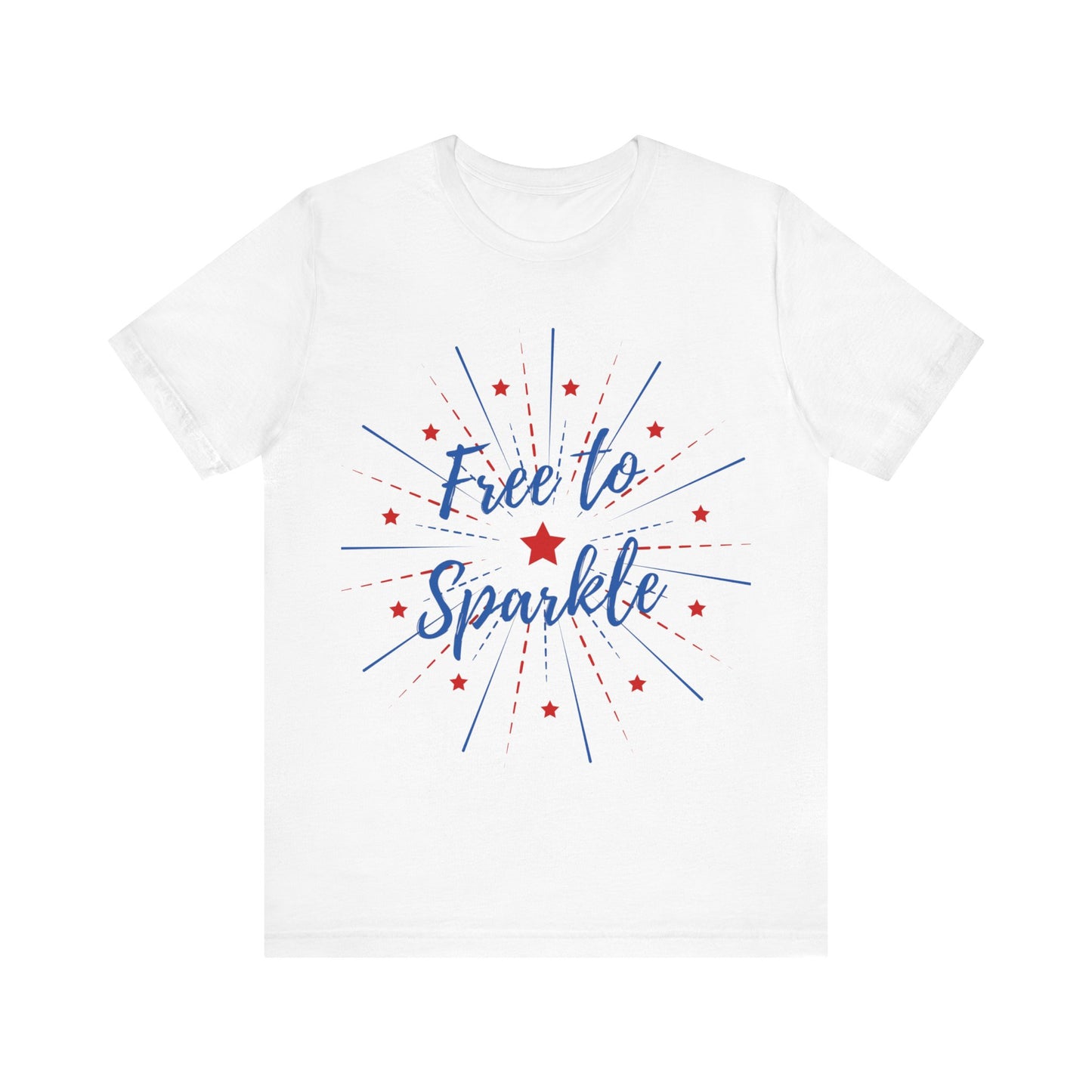 Free to Sparkle Jersey Short Sleeve Tee