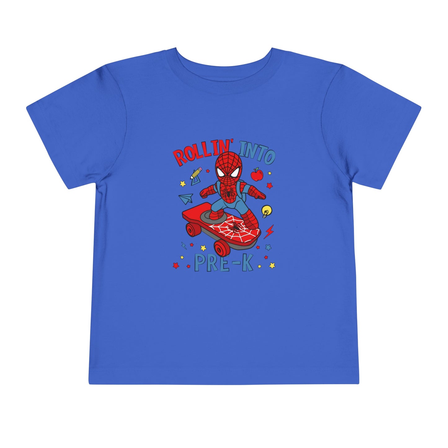 Rollin' Into Pre-K Toddler Short Sleeve Tee