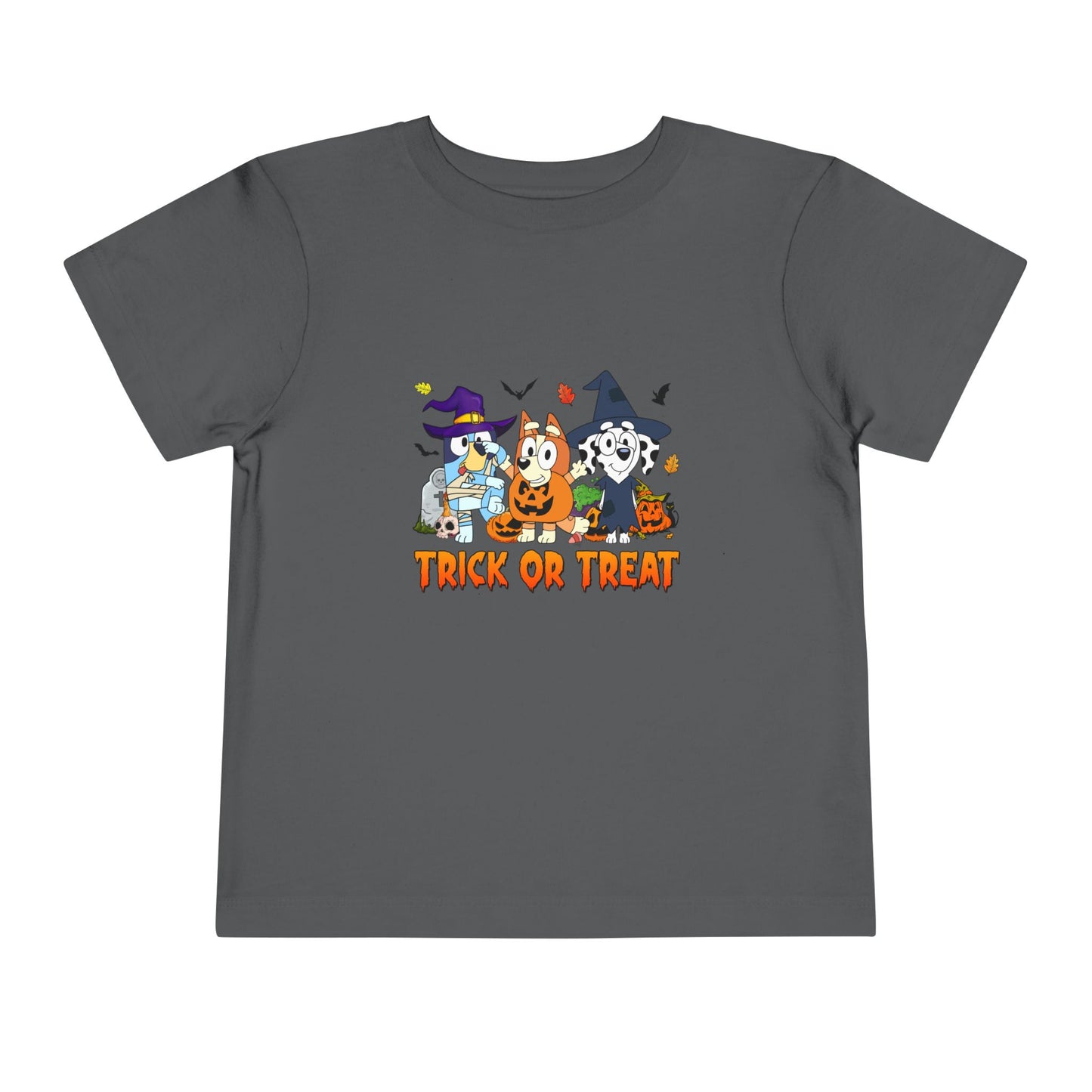 Bluey-Bingo-Chloe Trick or Treat Toddler Short Sleeve Tee