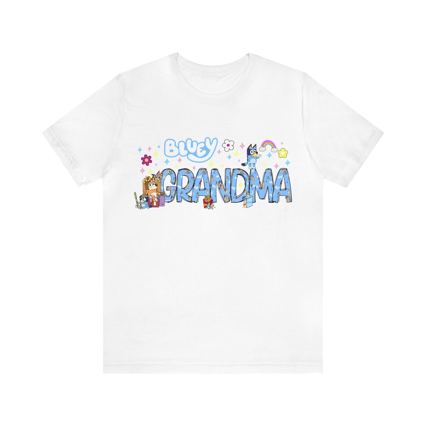 Bluey - Grandma Daily Affirmations Short Sleeve Tshirt