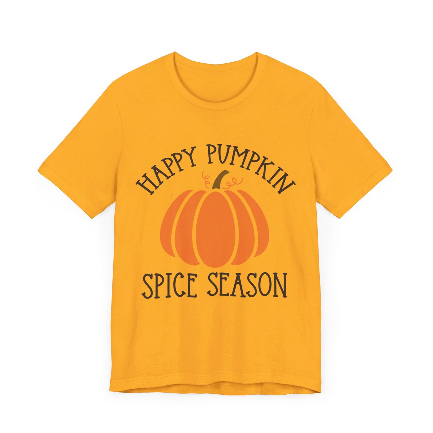 Happy Pumpkin Spice Season Jersey Short Sleeve Tee