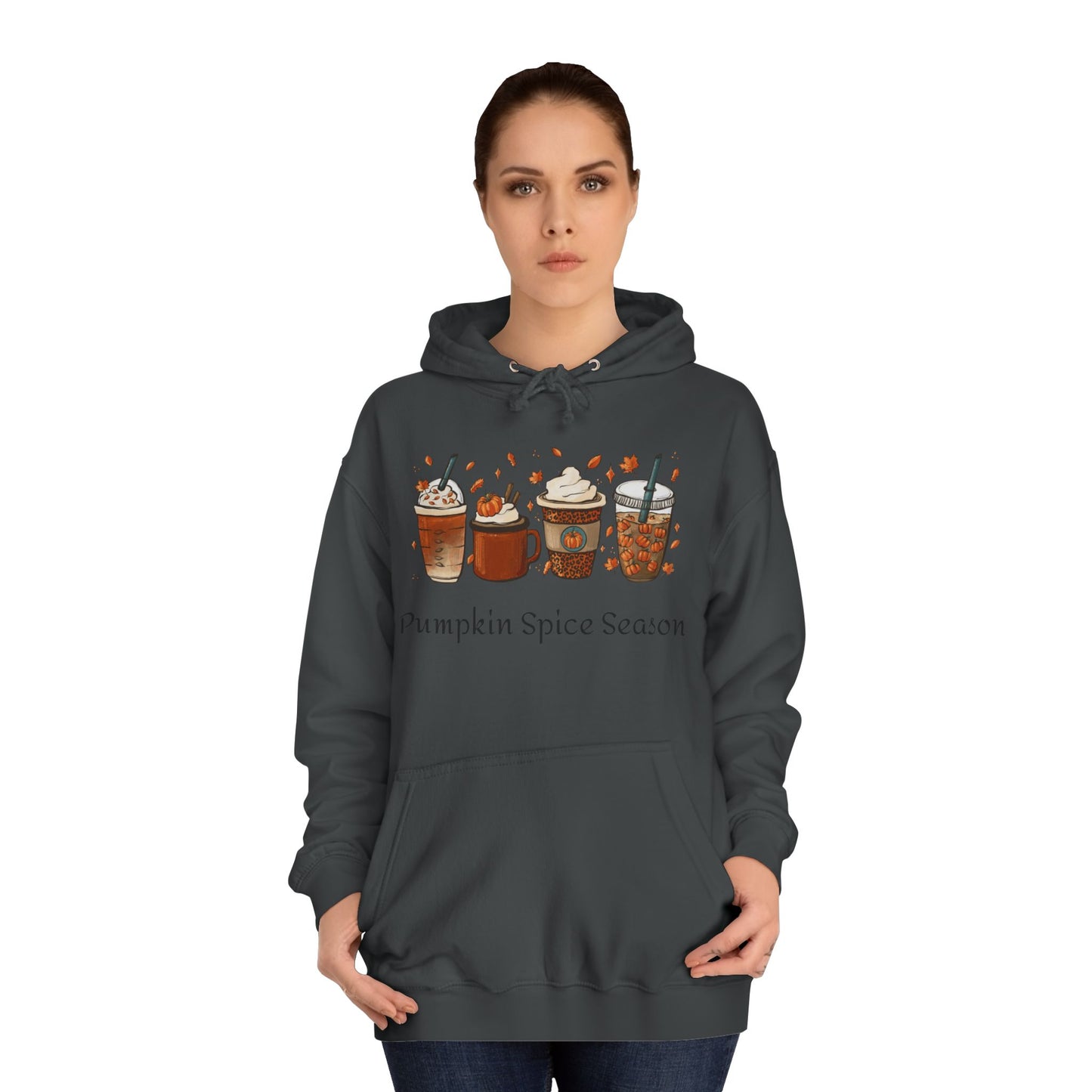 Pumpkin Spice Season College Hoodie