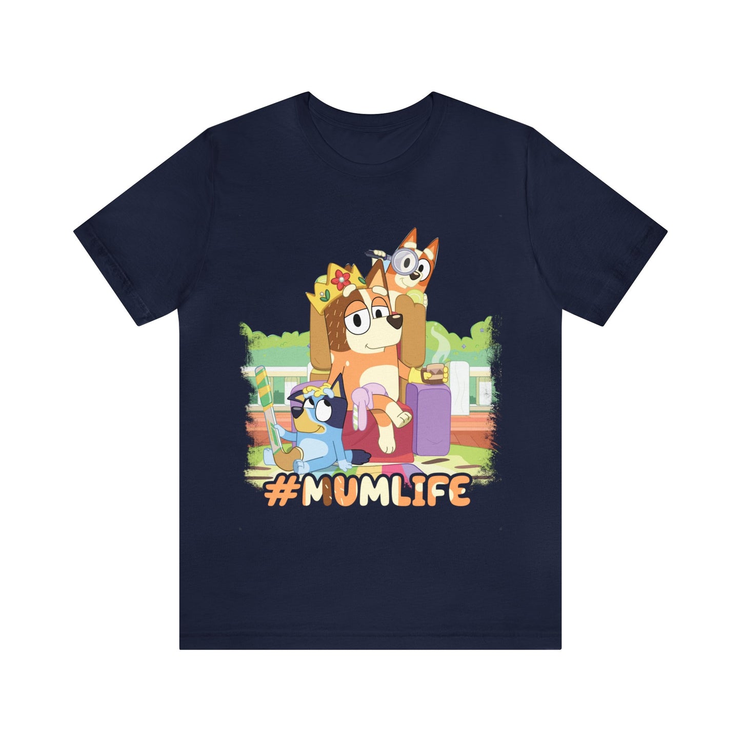 Mum Life Short Sleeve Tshirt