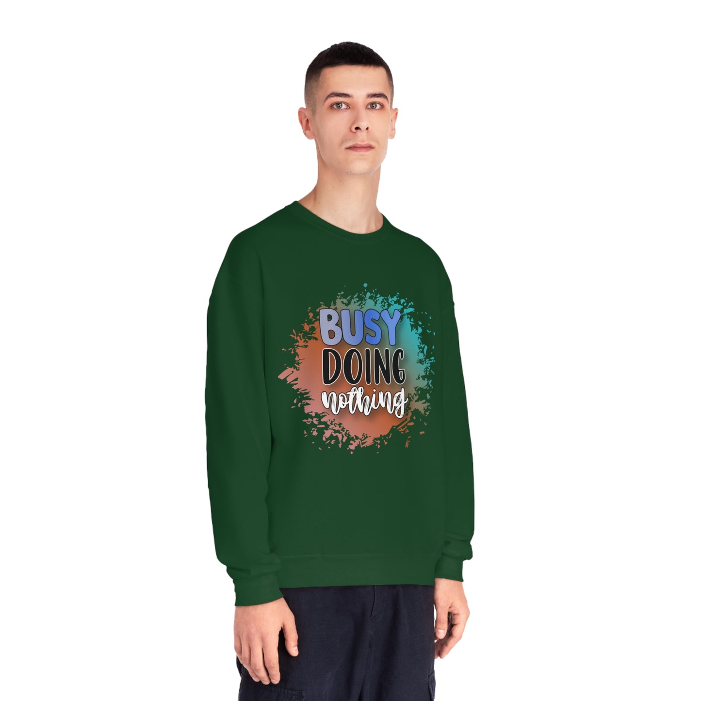 Busy Doing Nothing Crewneck Sweatshirt