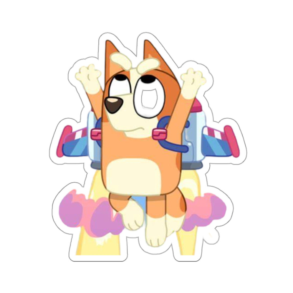 Jet Pack Bingo Kiss-Cut Stickers