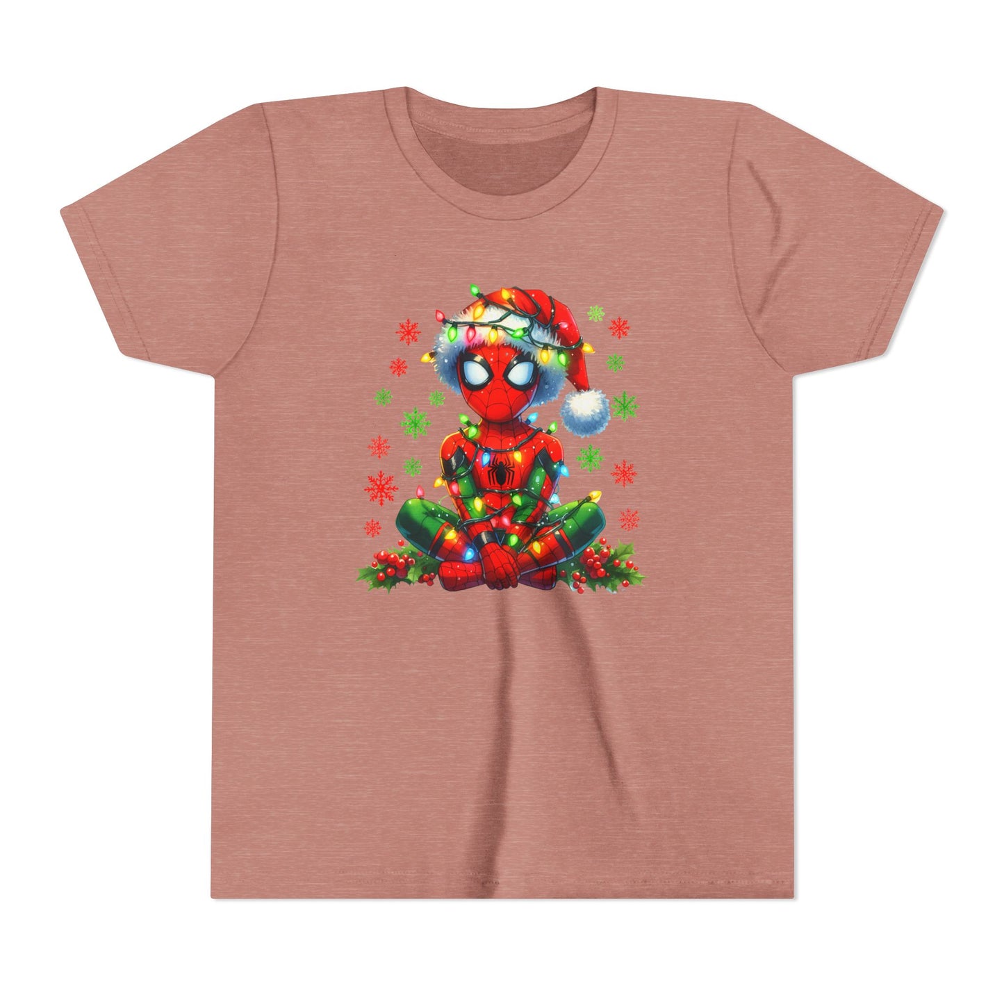 Spidey Christmas Youth Short Sleeve Tee