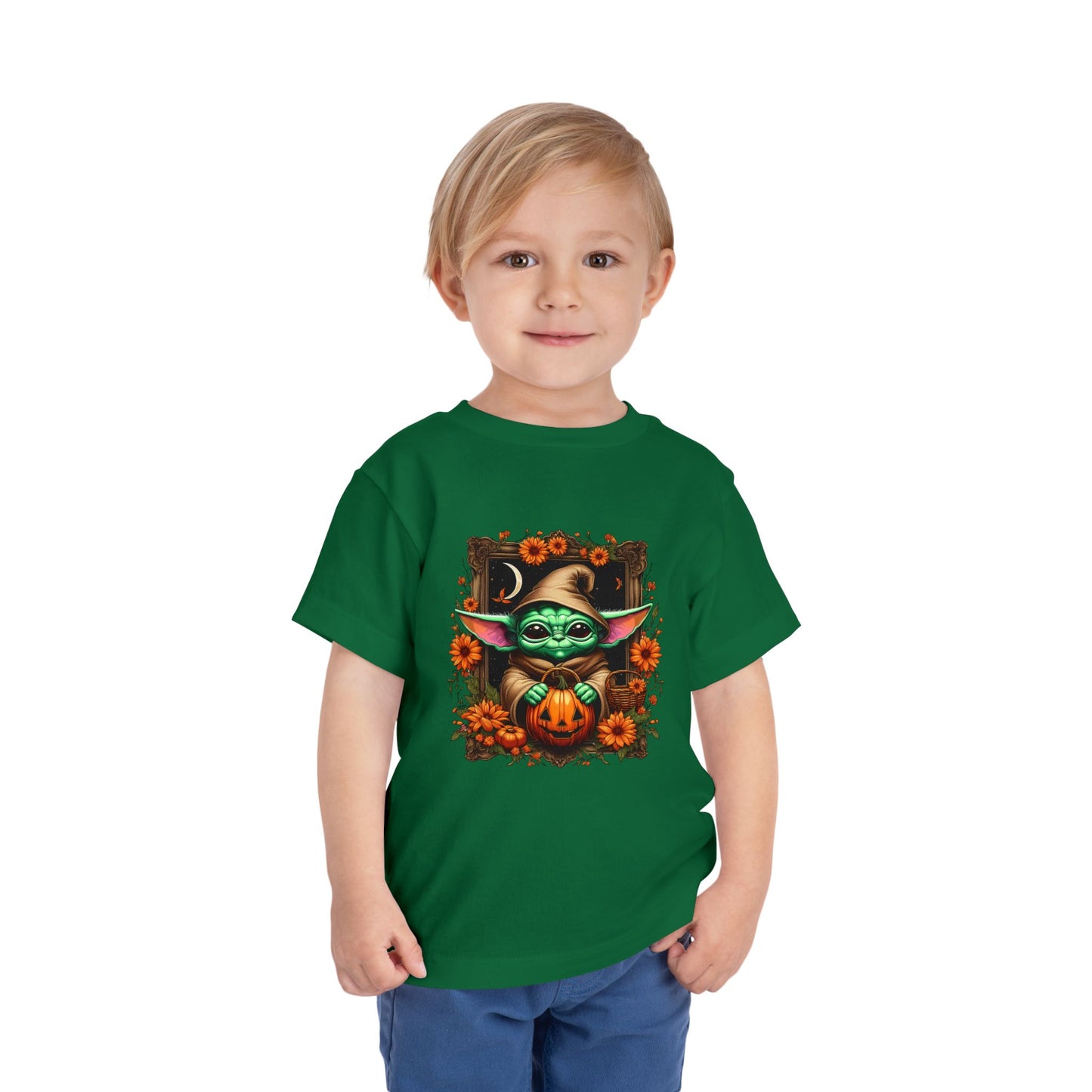 Baby Yoda Toddler Short Sleeve Tee