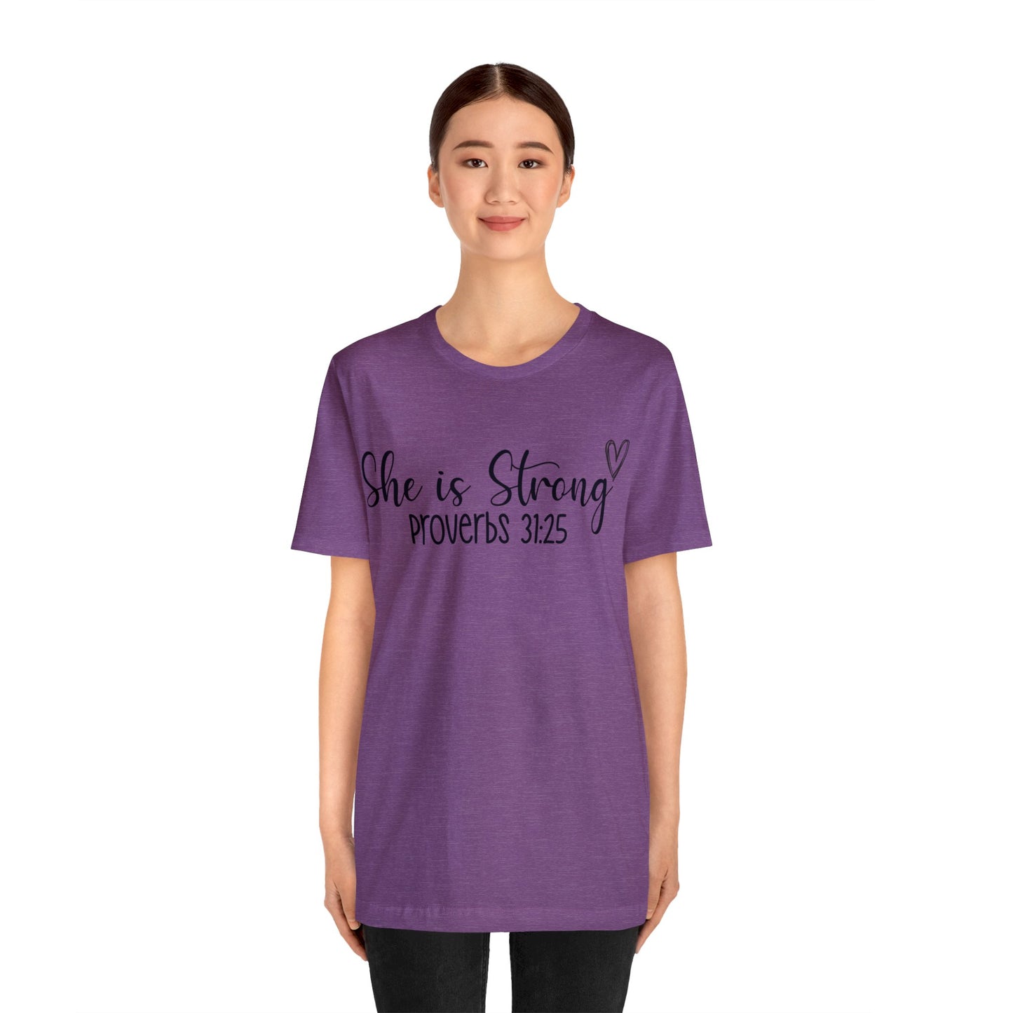 She is Strong Short sleeve Tshirt