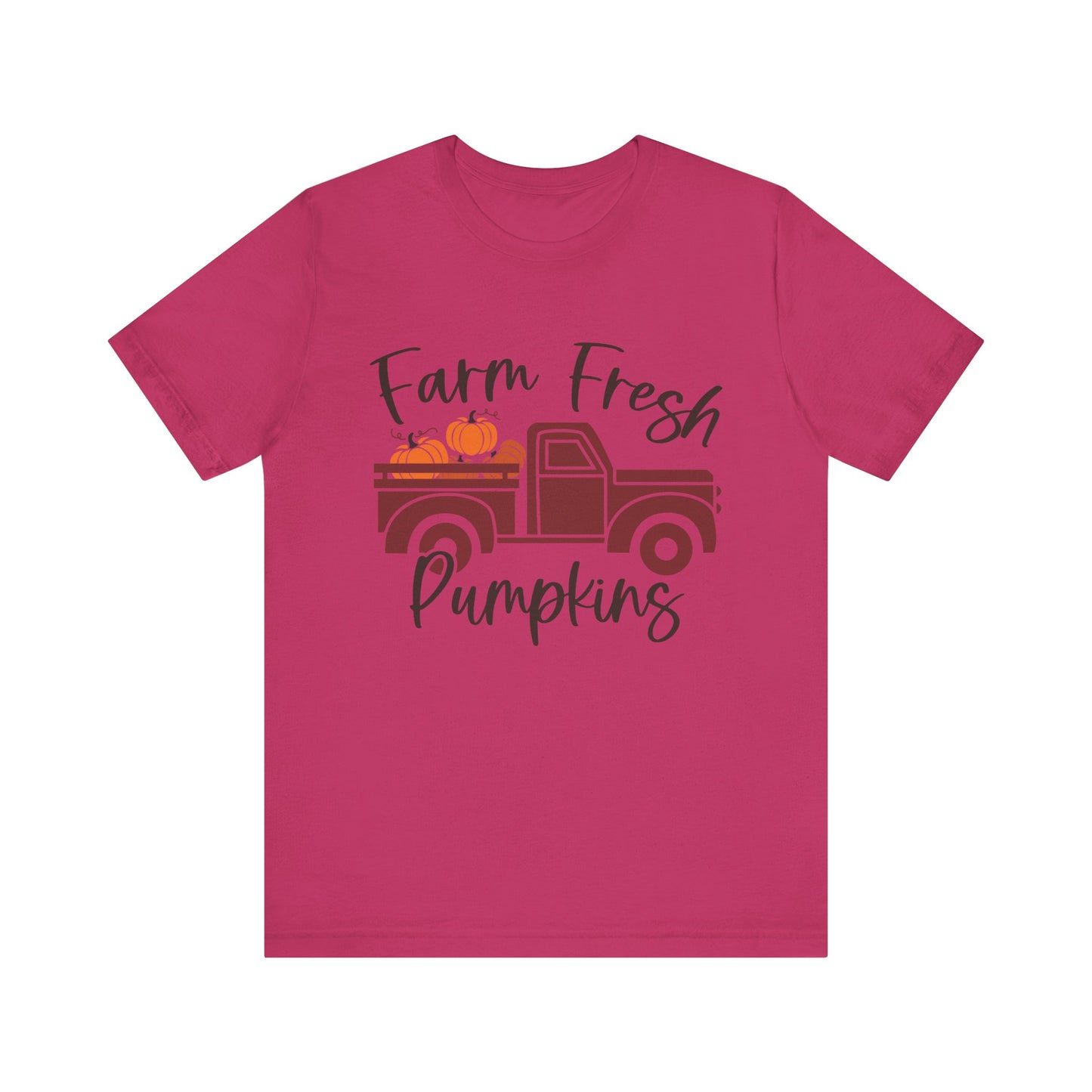 Farm Fresh Pumpkins Jersey Short Sleeve Tee