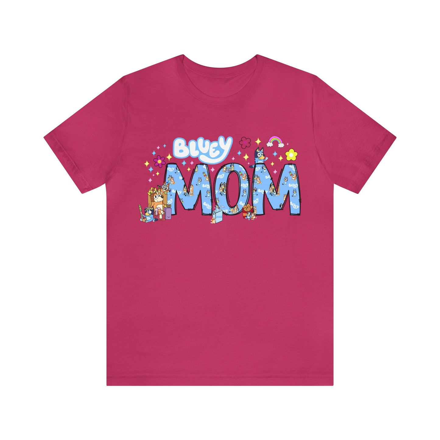 BLUEY MOM AFFIRMATIONS short sleeve tshirt