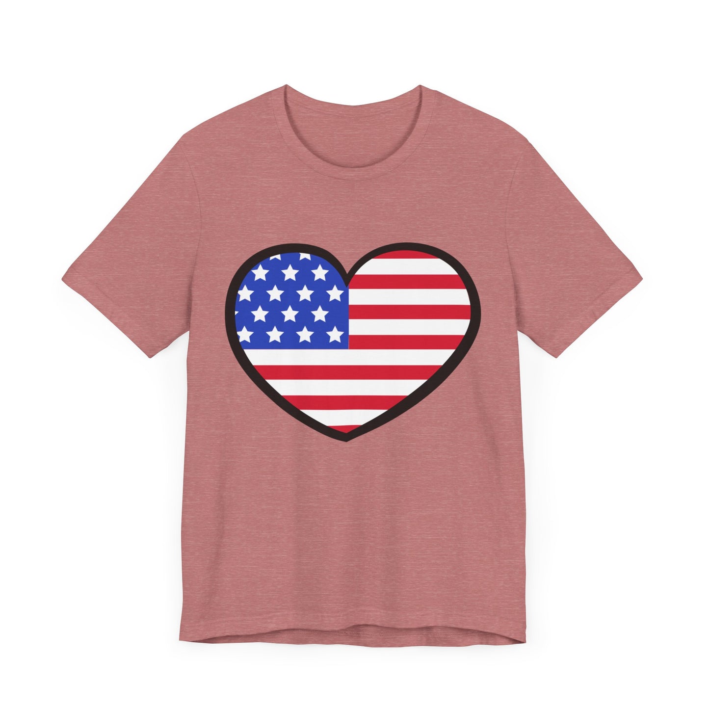 American Heart Jersey Short Sleeve Tee