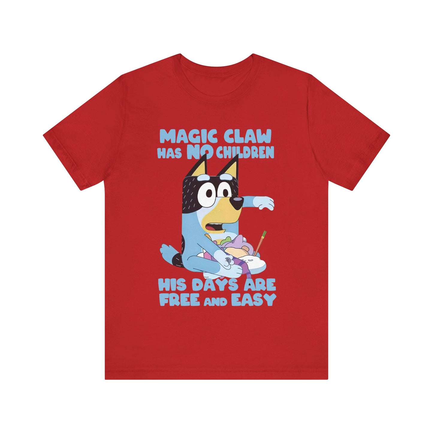 Magic claw has no children Short Sleeve Tee
