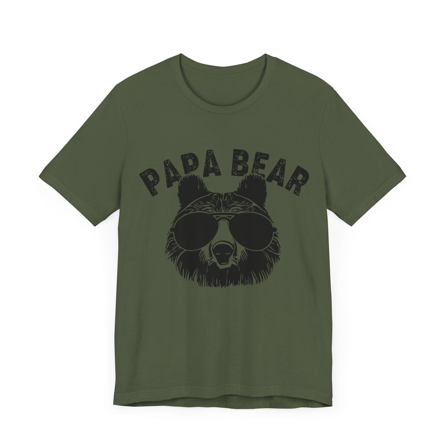 Papa Bear Jersey Short Sleeve Tee