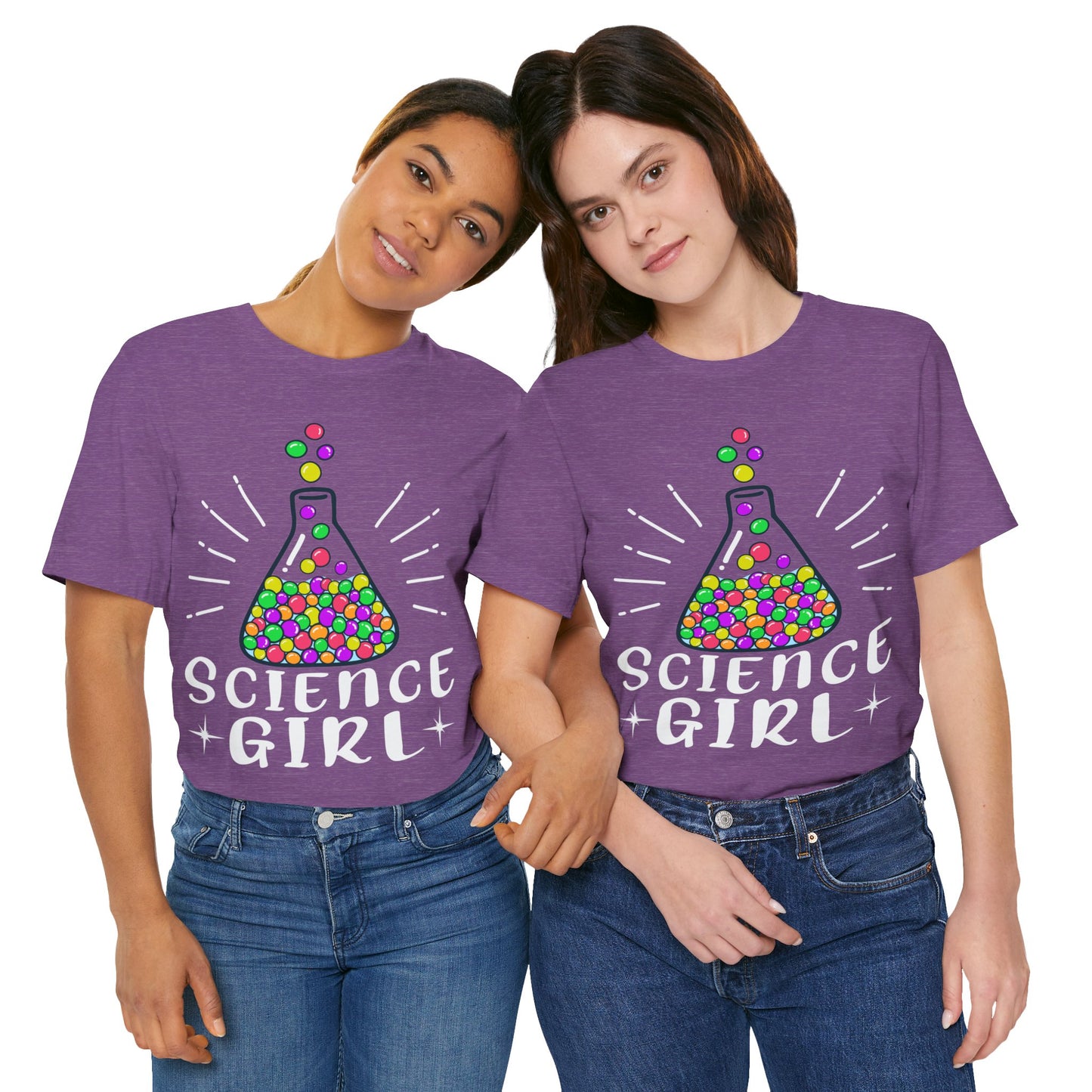 Science Girl Jersey Short Sleeve Tee